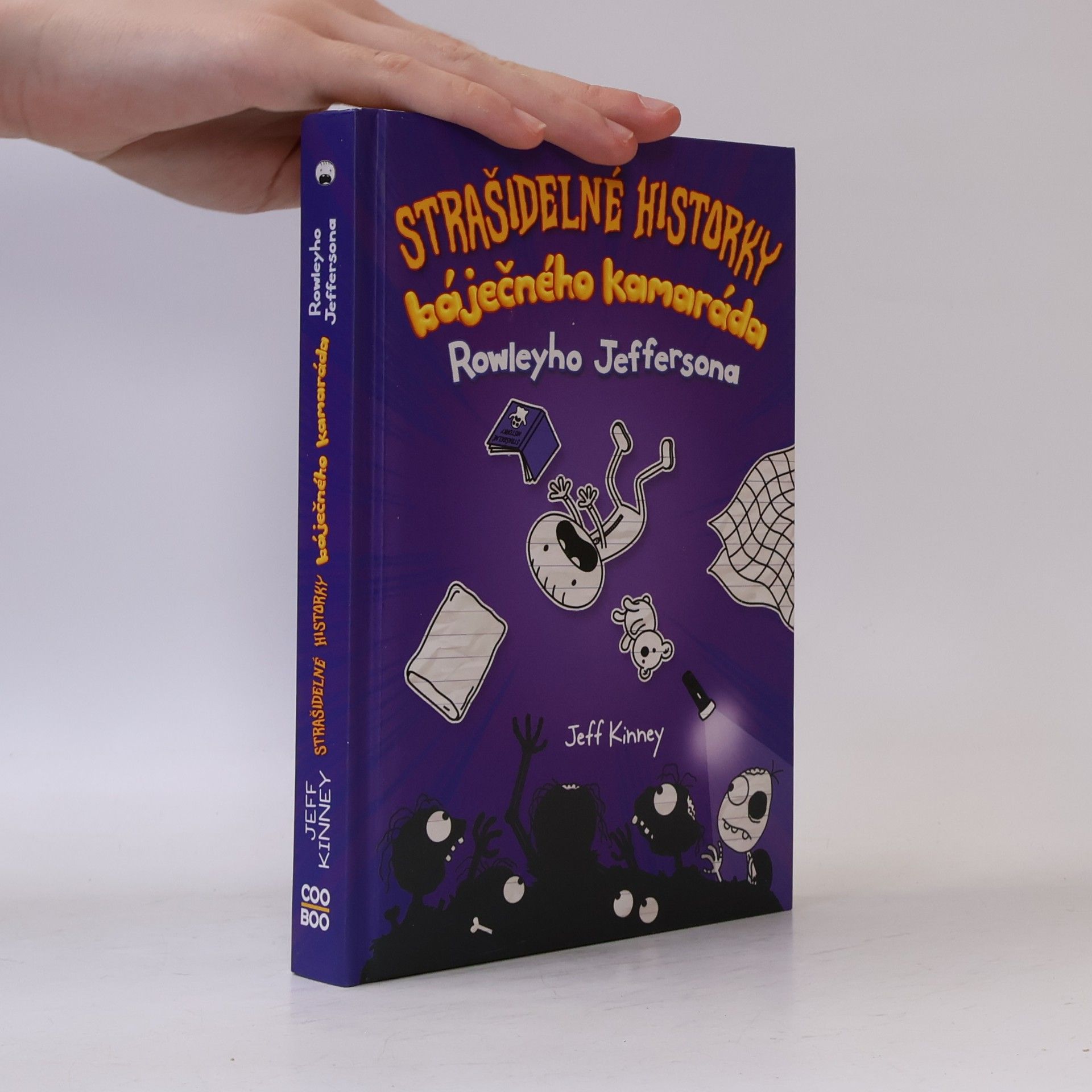 Jeff Kinney Strašidelné historky báječného kamaráda Rowleyho Jeffersona