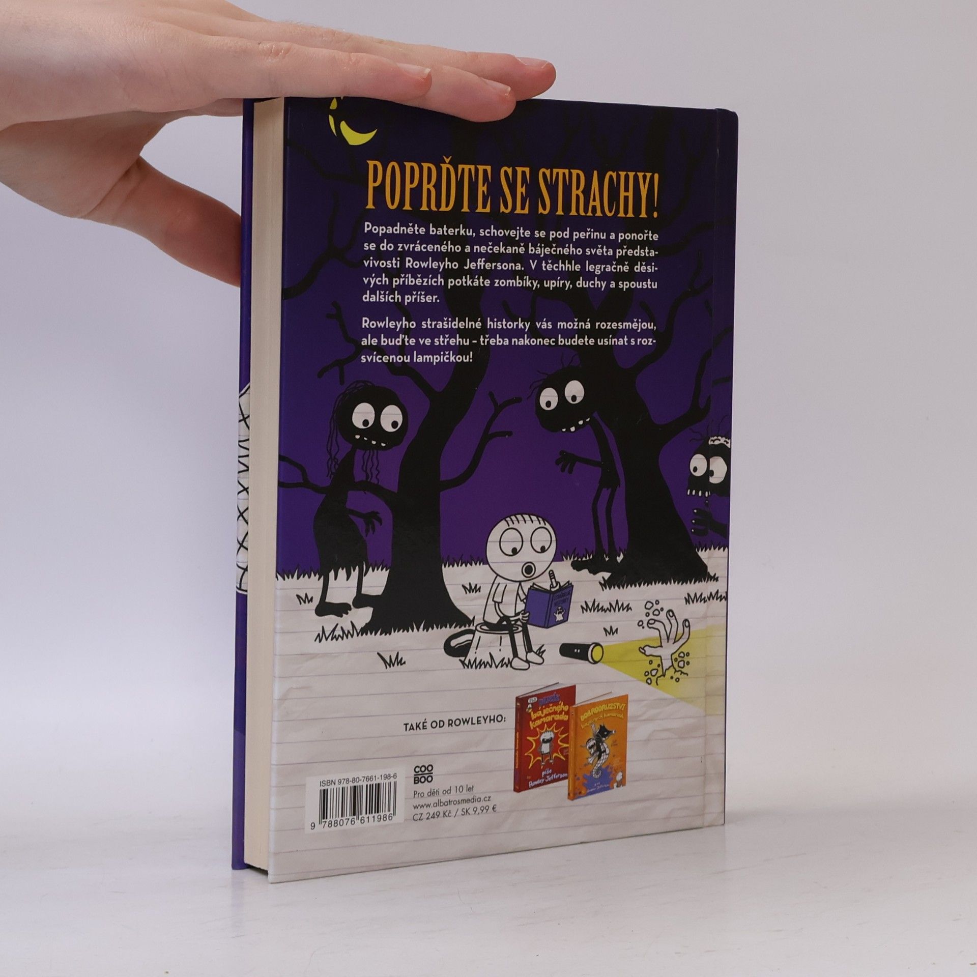 Jeff Kinney Strašidelné historky báječného kamaráda Rowleyho Jeffersona