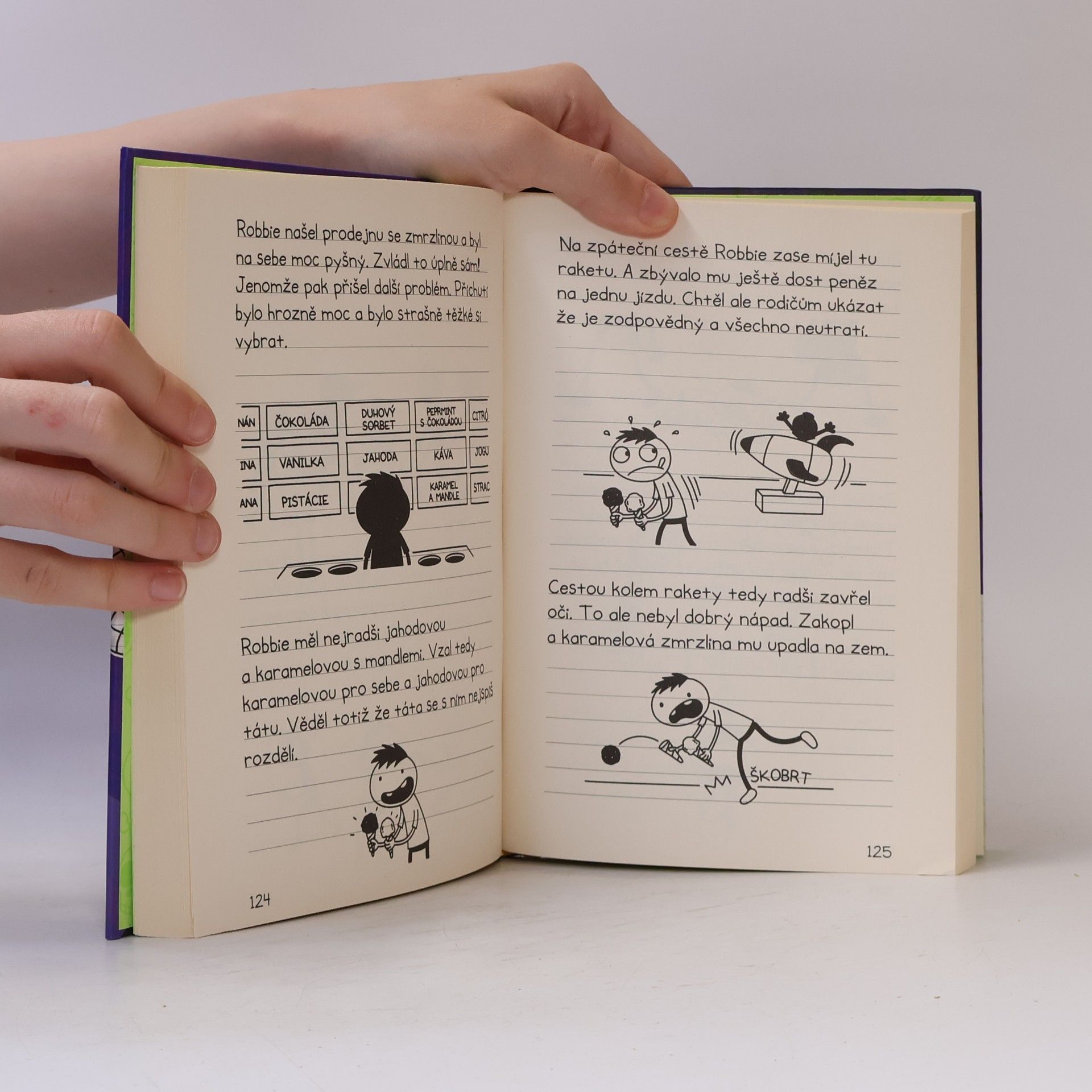 Jeff Kinney Strašidelné historky báječného kamaráda Rowleyho Jeffersona