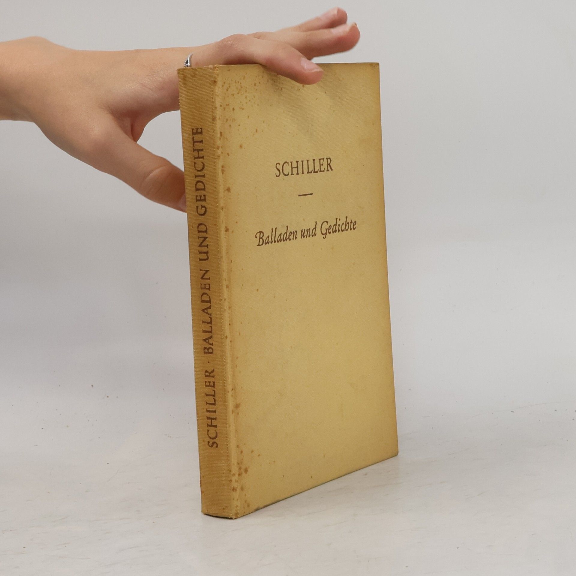 Friedrich Schiller Balladen und Gedichte