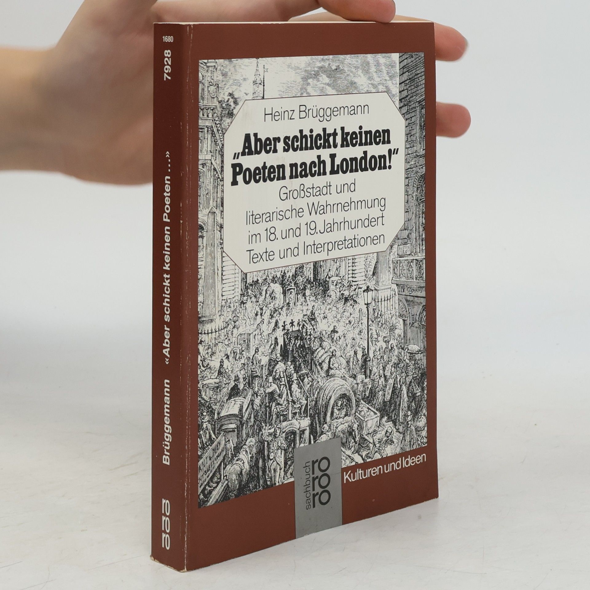 Heinz Brüggemann "Aber schickt keinen Poeten nach London!"