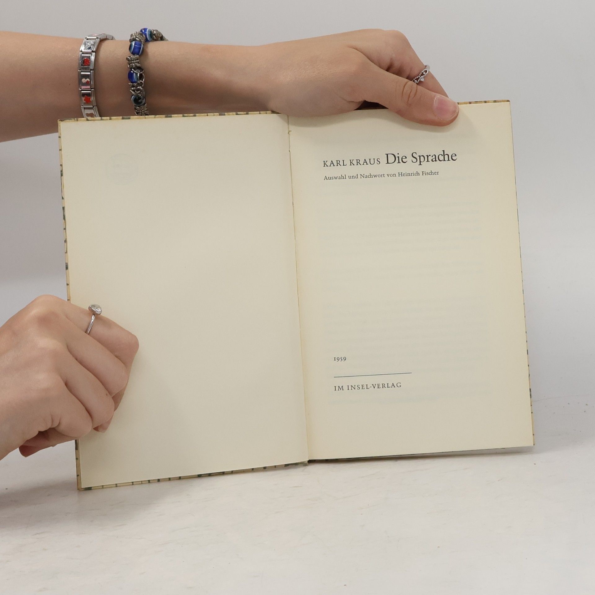Karel Kraus Die Sprache