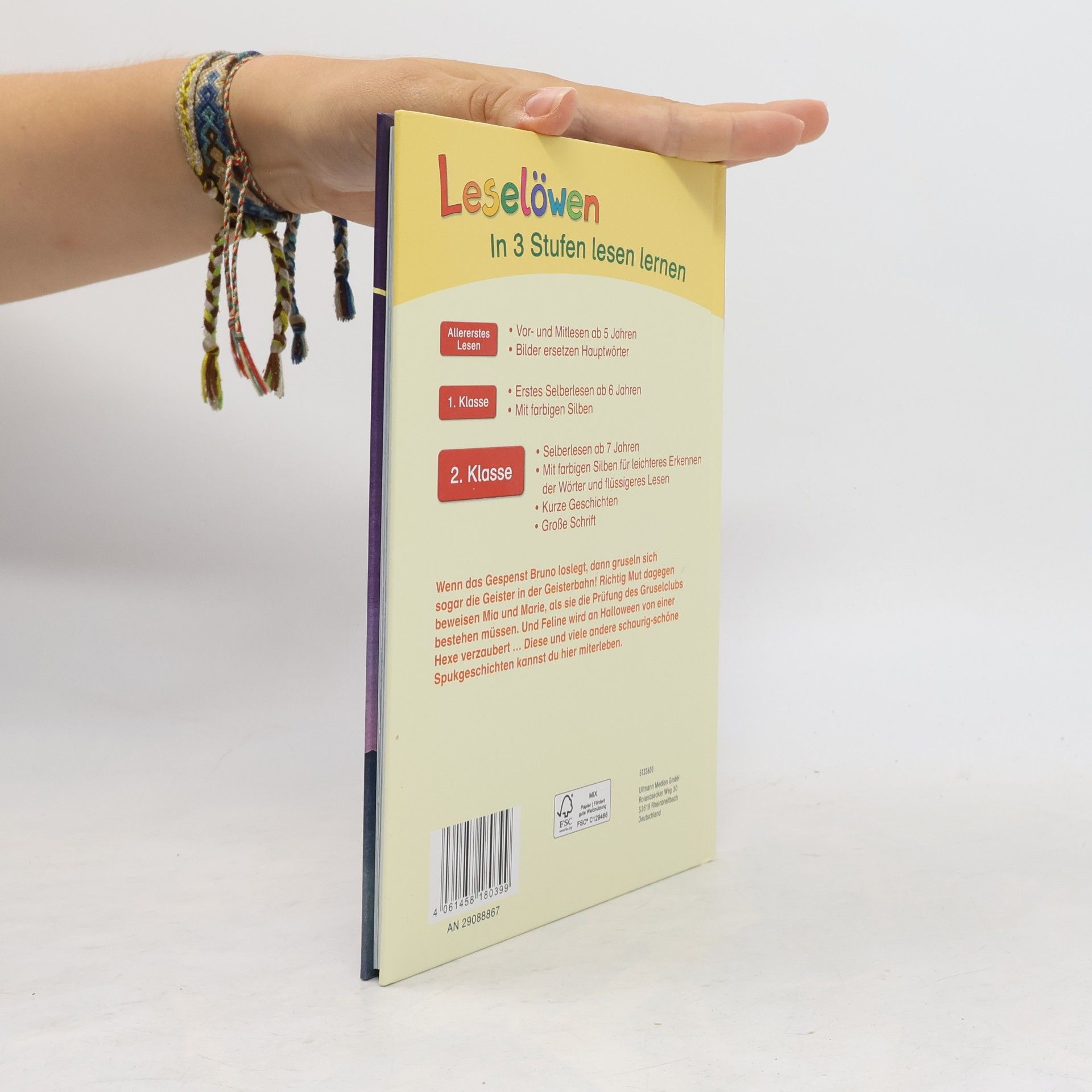 Autorenkollektiv Leselöwen. Mit farbigen Silben. Gruselgeschichten