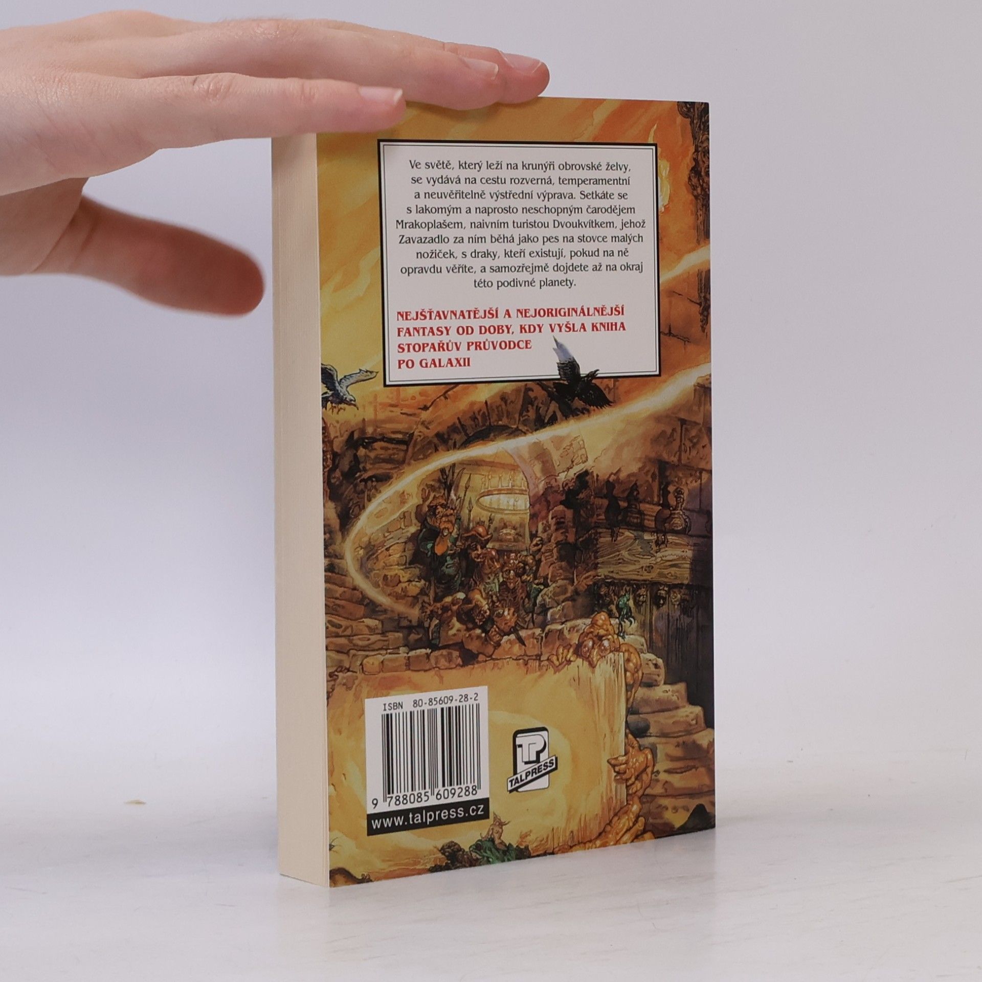 Terry Pratchett Barva kouzel. Úžasná zeměplocha