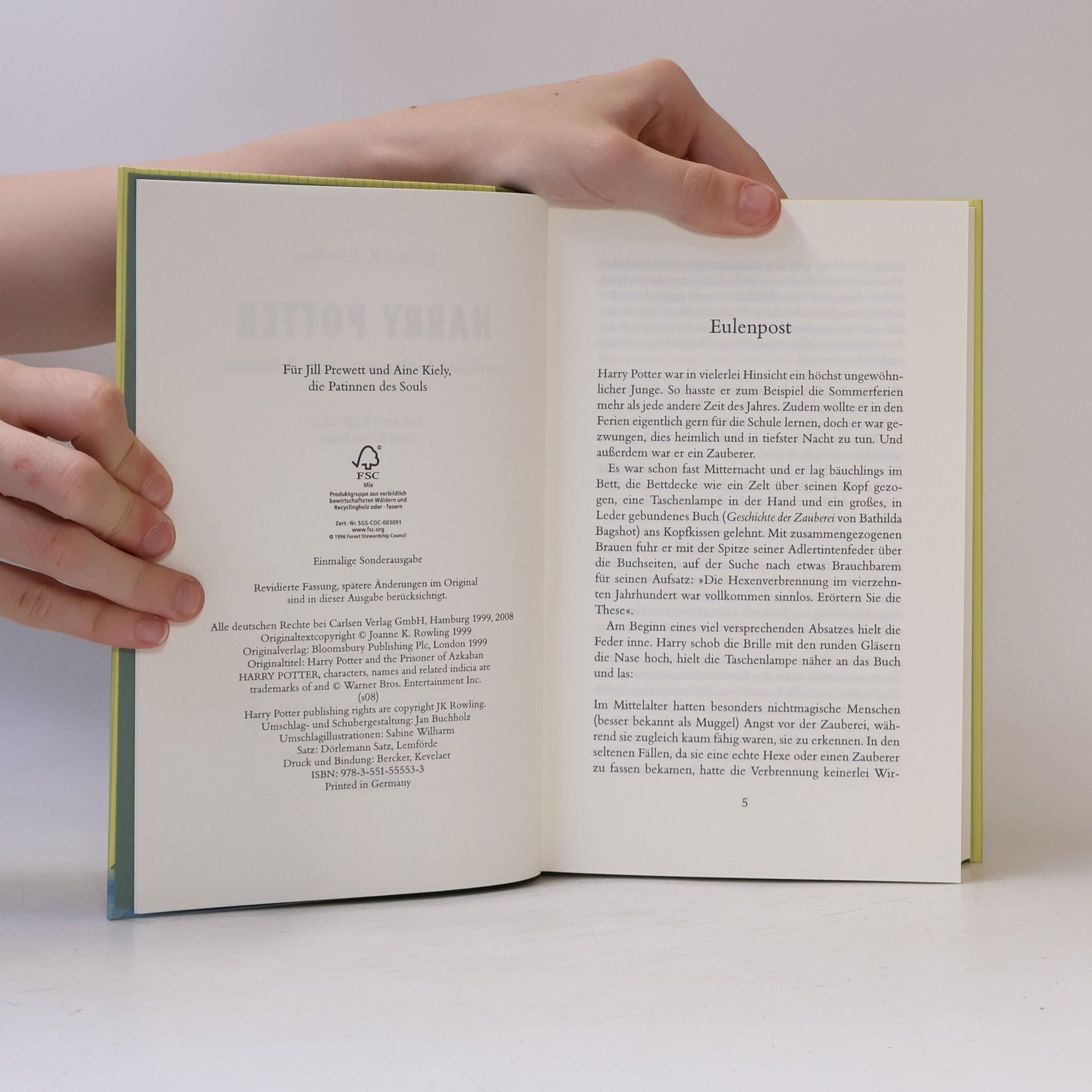 J. K. Rowling Harry Potter und der gefangene von Askaban III.
