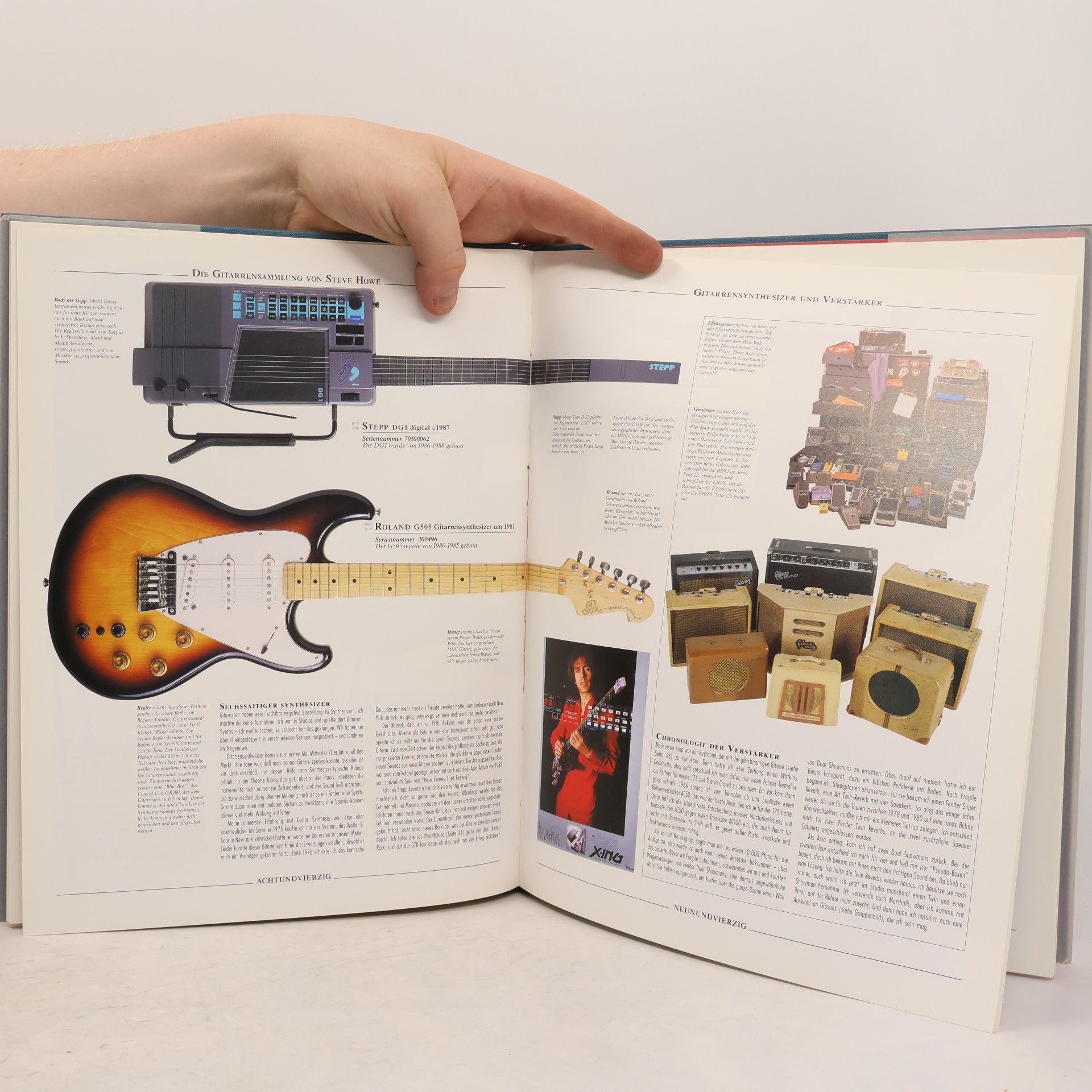 Tony Bacon The Steve Howe Guitar Collection