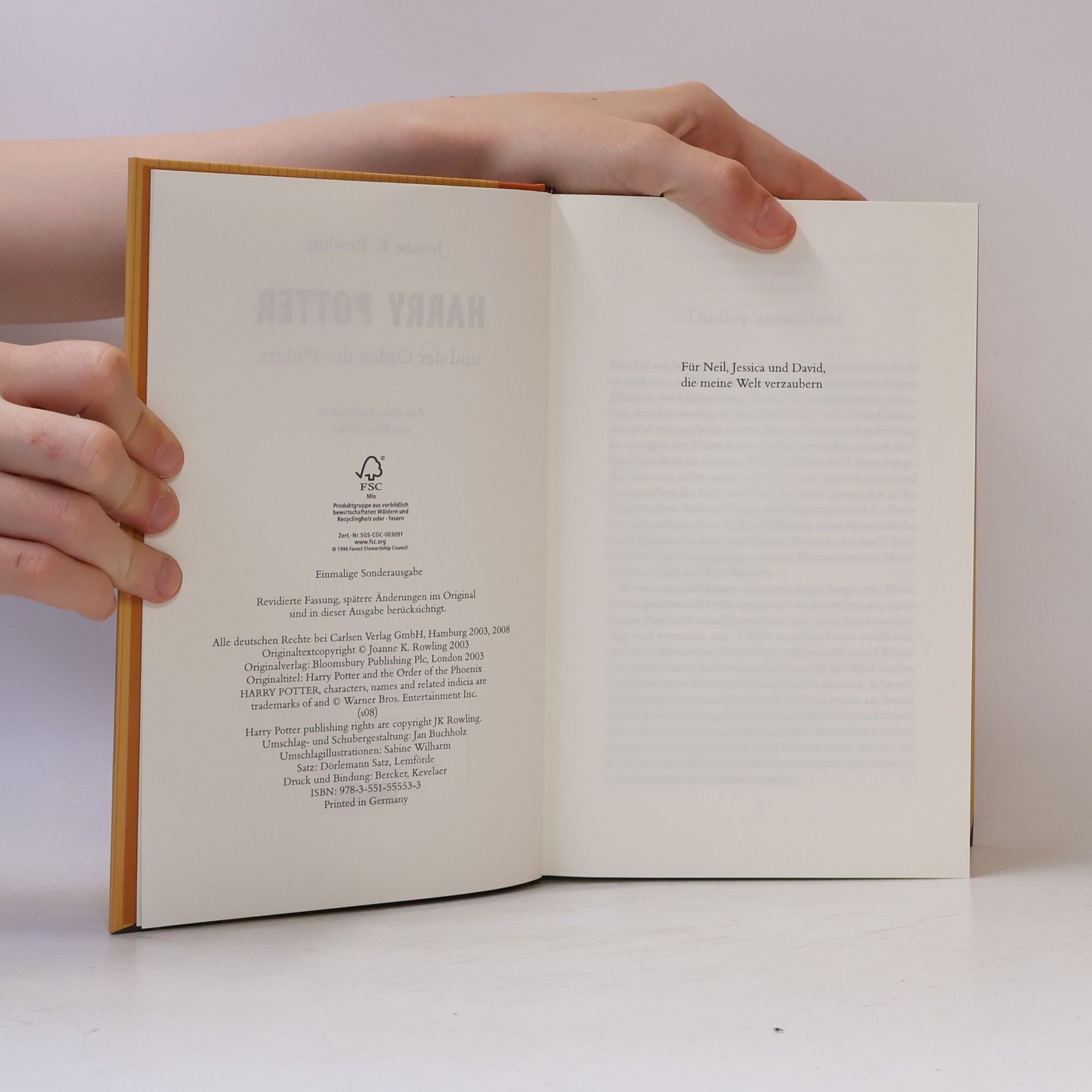J. K. Rowling Harry Potter und der Orden des Phönix