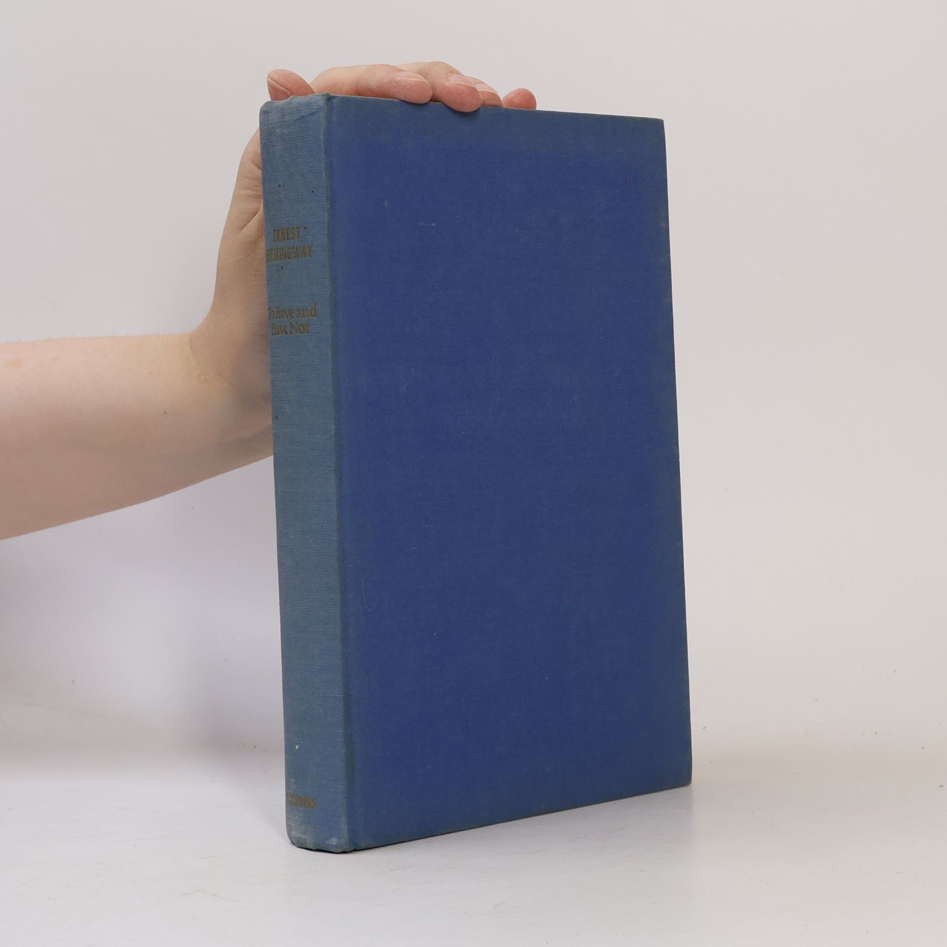 Ernest Hemingway To Have and Have Not