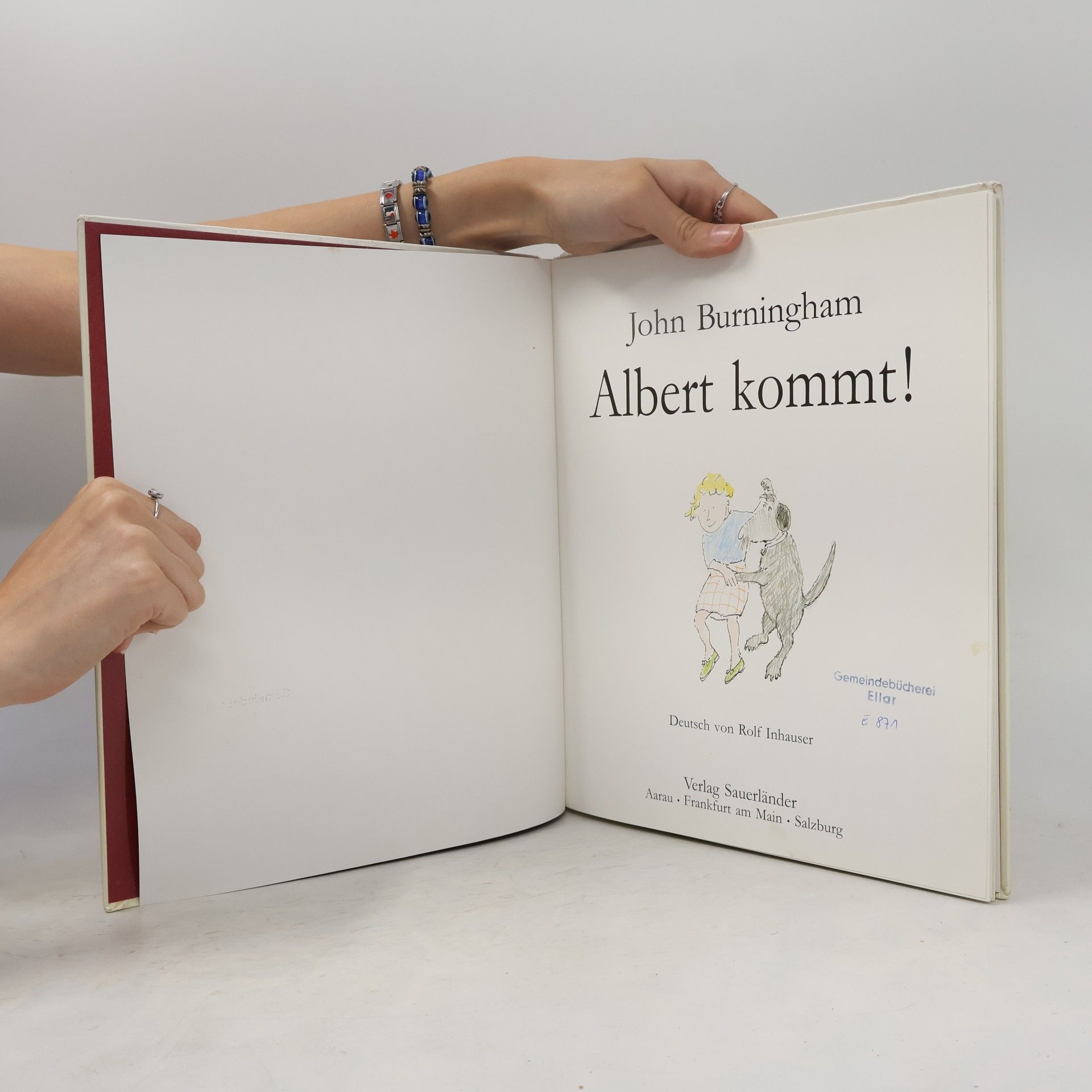 John Burningham Albert kommt