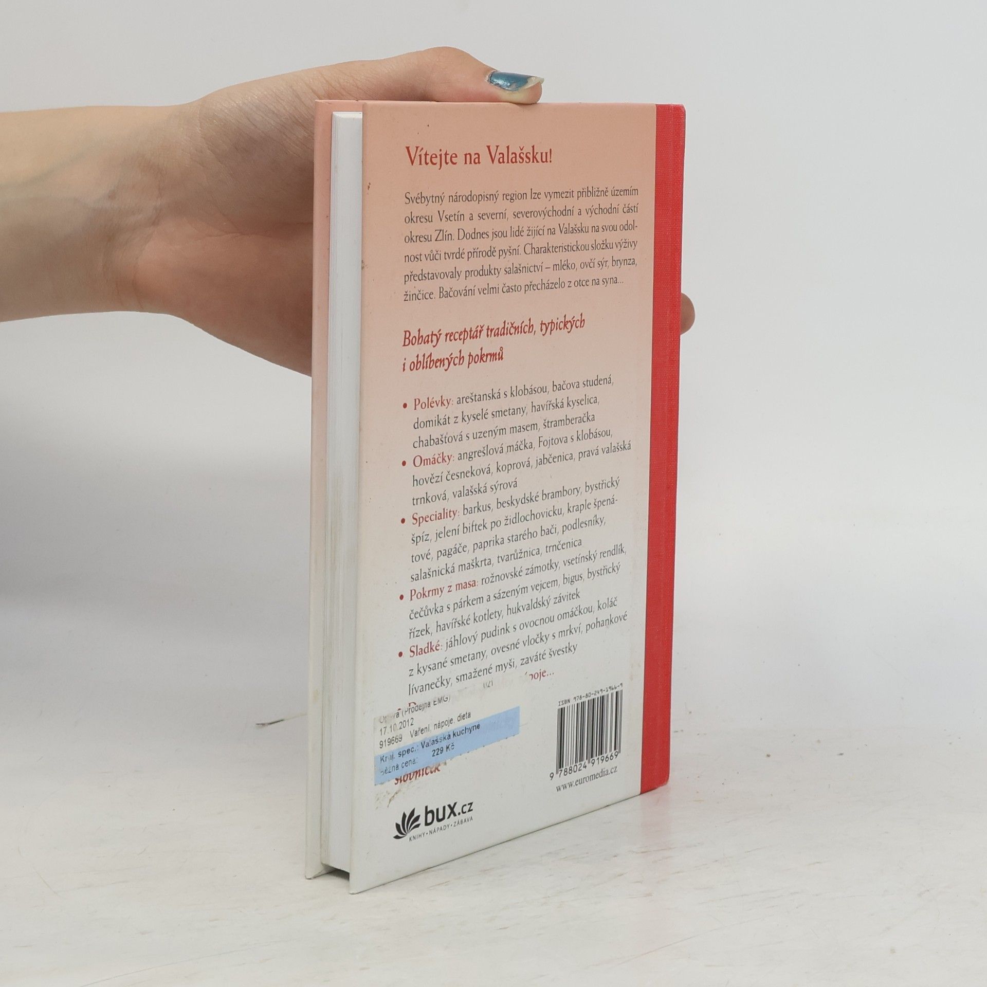 Jaroslav Vašák Valašská kuchyně. Krajové speciality