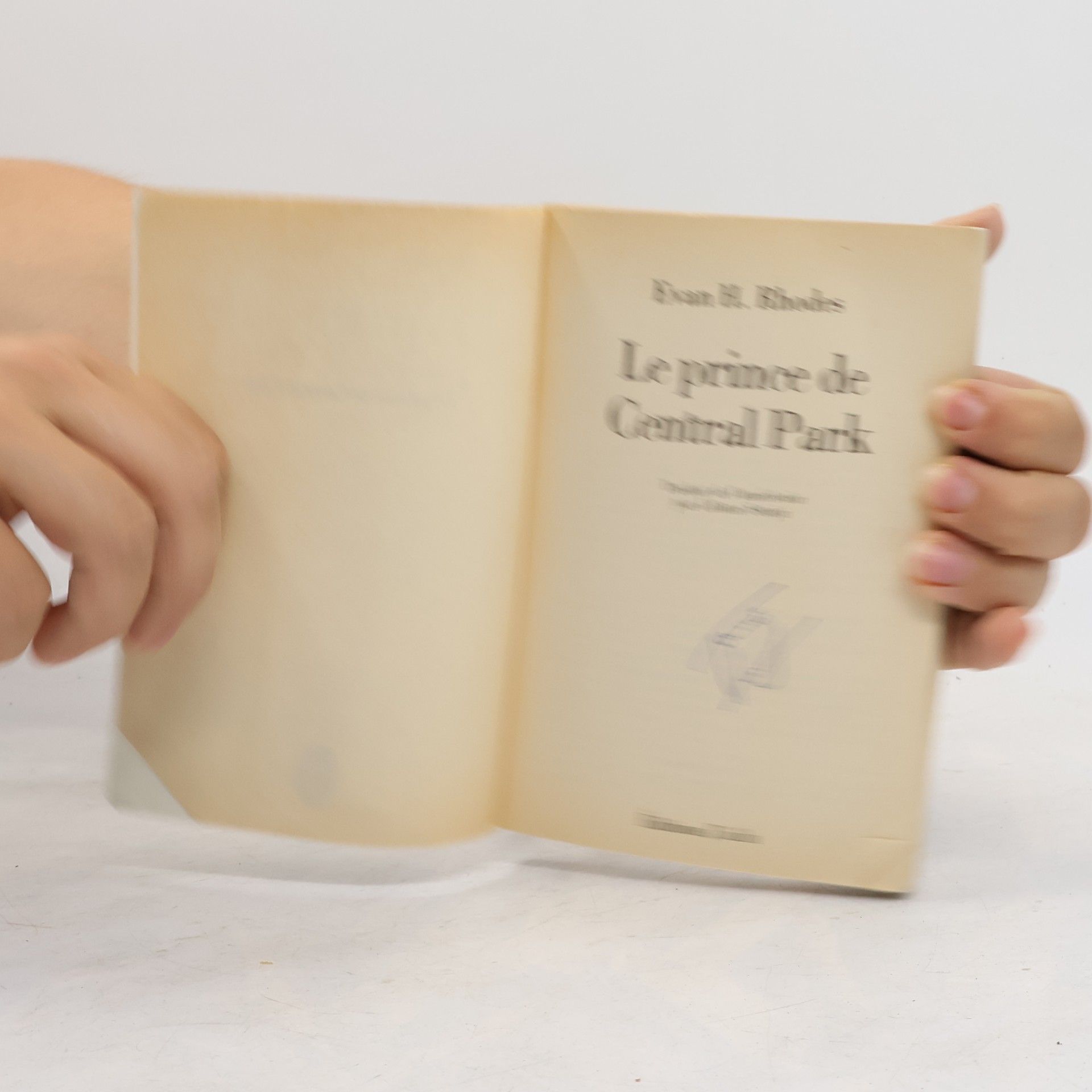 Evan Rhodes J'ai Lu - 819: Le prince de Central Park