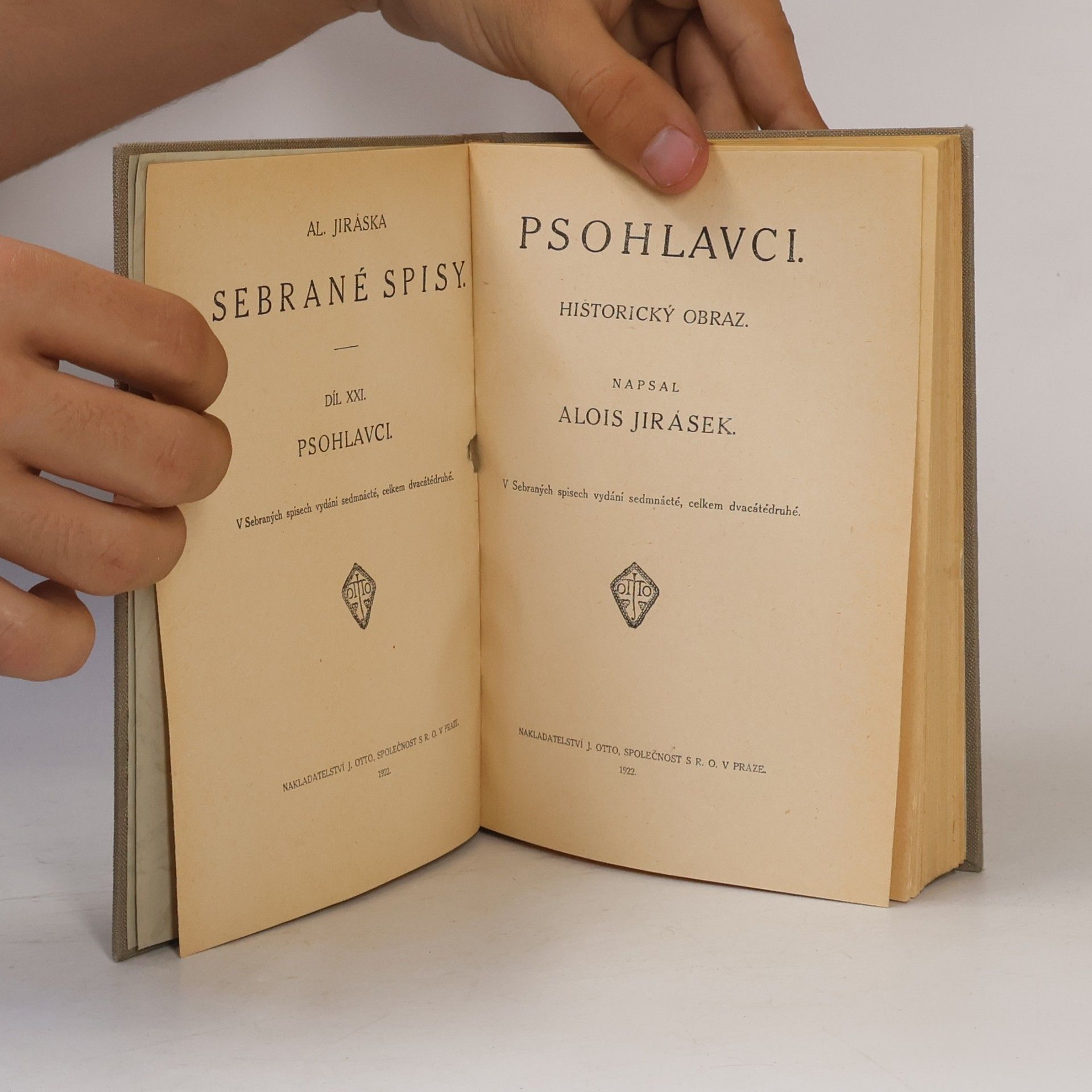 Alois Jirásek Psohlavci