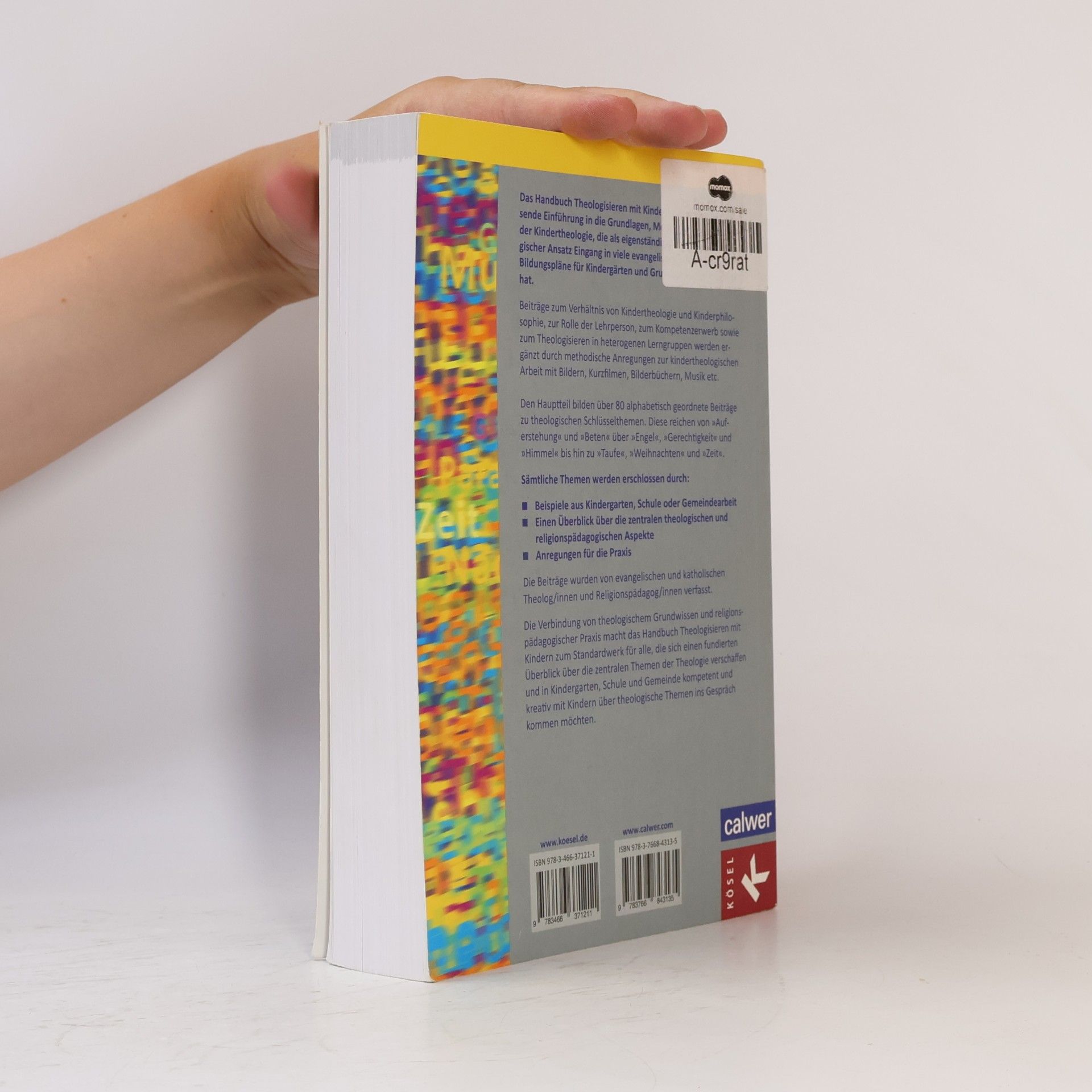 Gerhard Büttner Handbuch Theologisieren mit Kindern