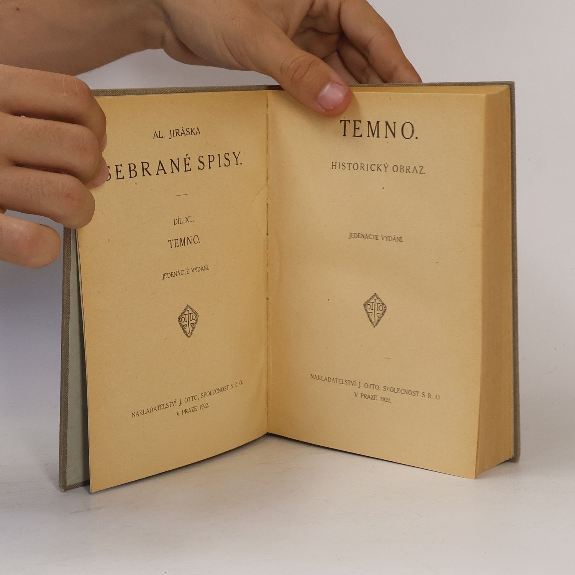 Alois Jirásek Temno