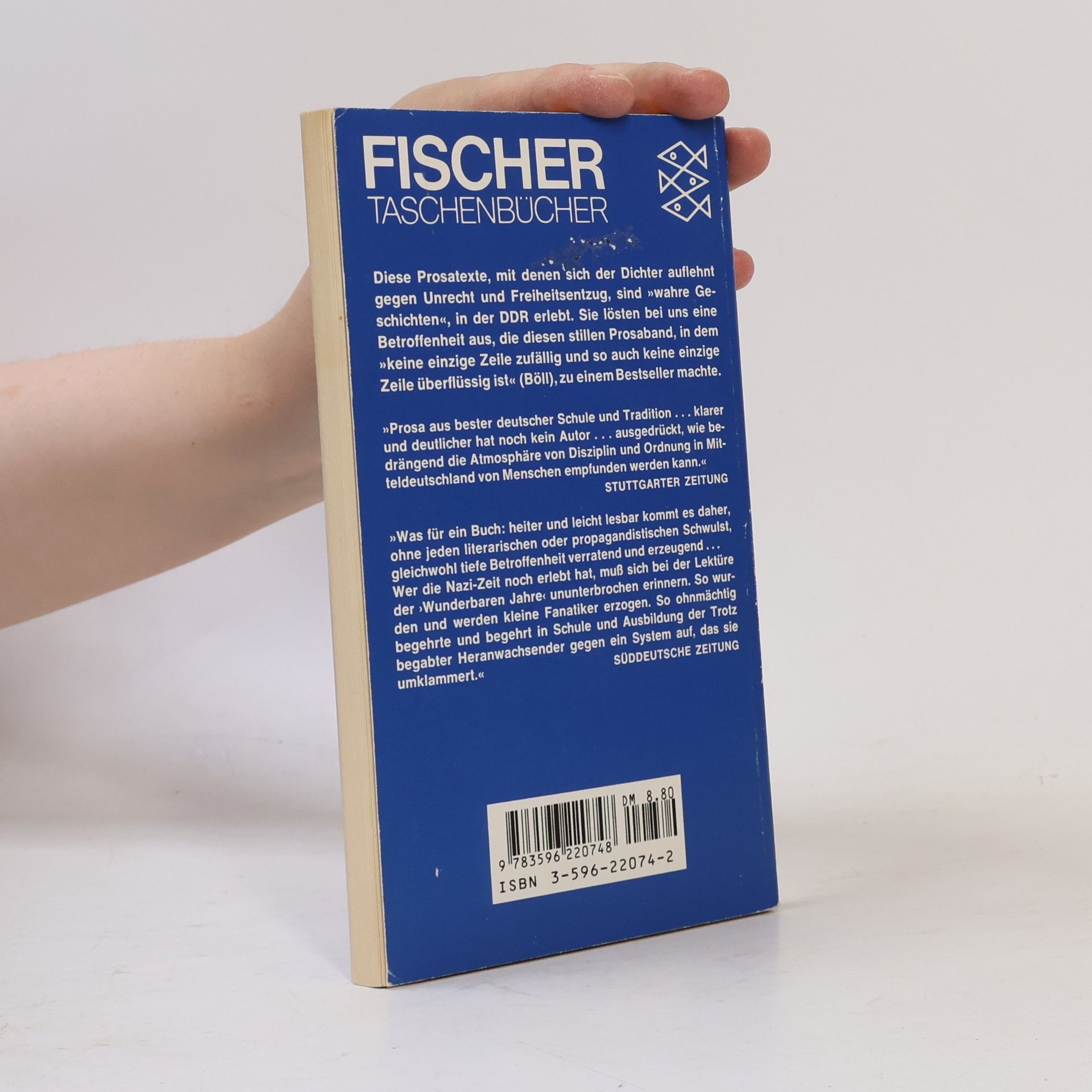 Reiner Kunze Die wunderbaren Jahre