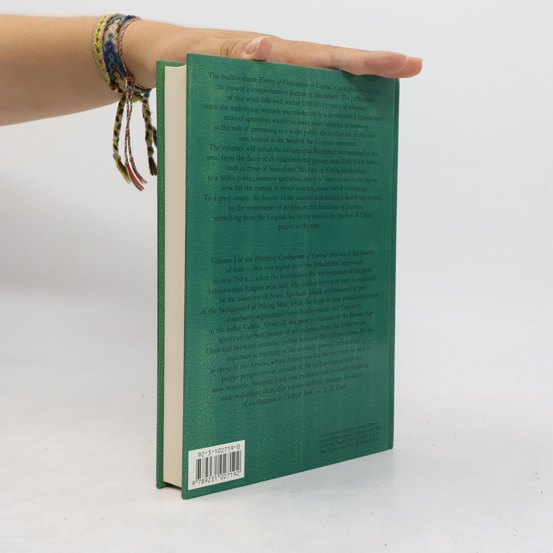 Ahmad Hasan Dani History of Civilizations of Central Asia
