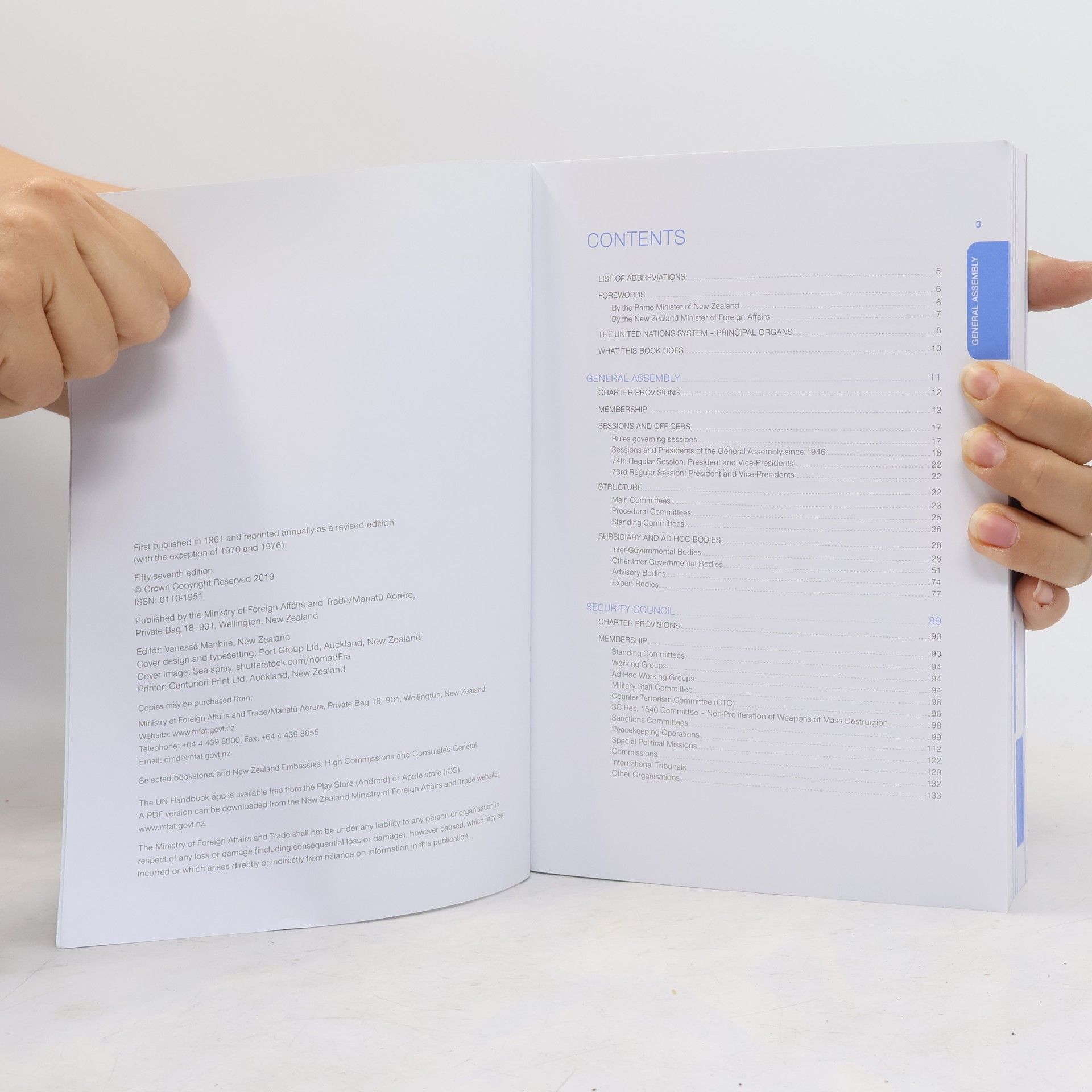 Autorenkollektiv United Nations Handbook 2019-20
