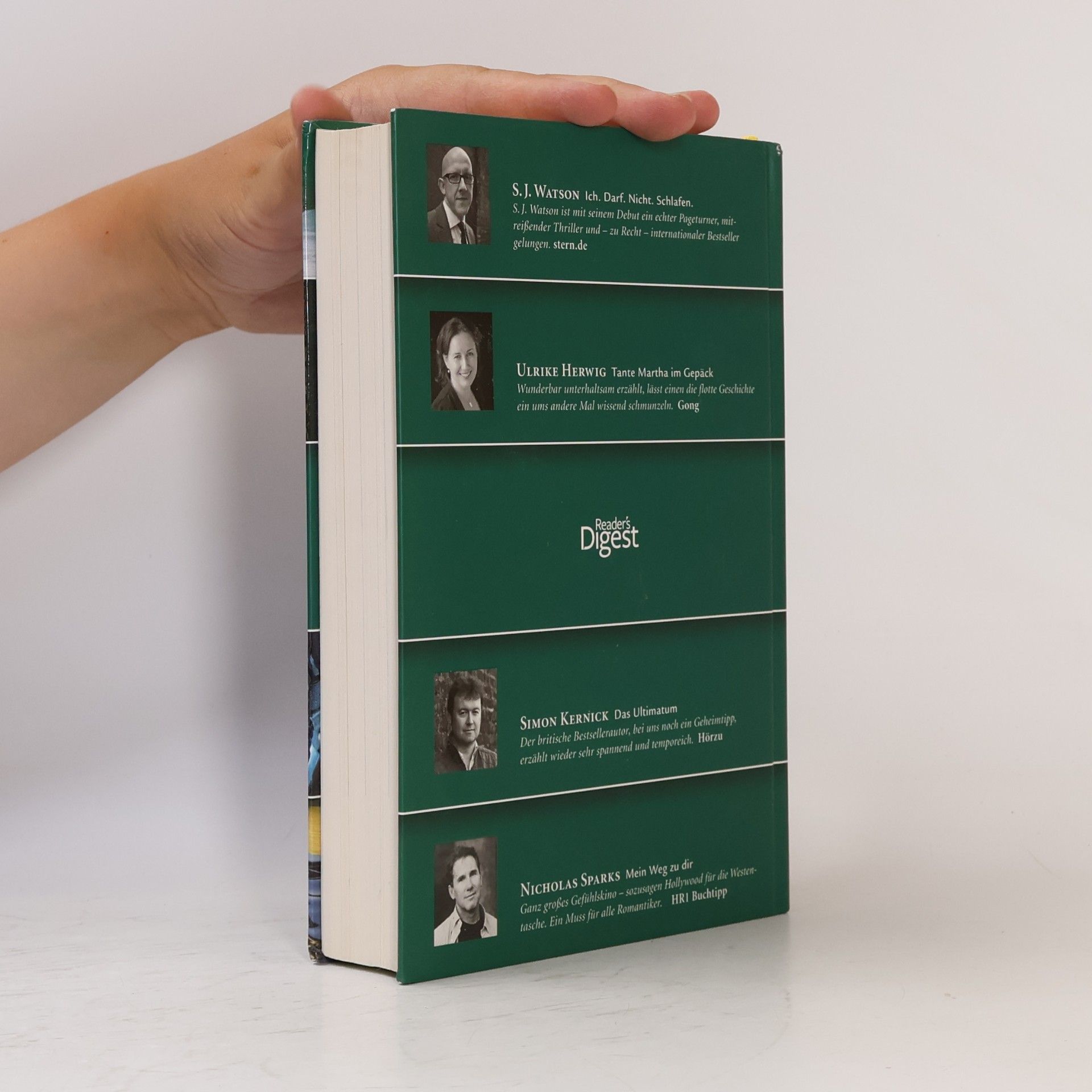 Simon Kernick Reader's Digest Auswahlbücher. Ich. Darf. Nicht. Schlafen. Tante Martha im Gepack. Das Ultimatum. Mein Weg zu dir.