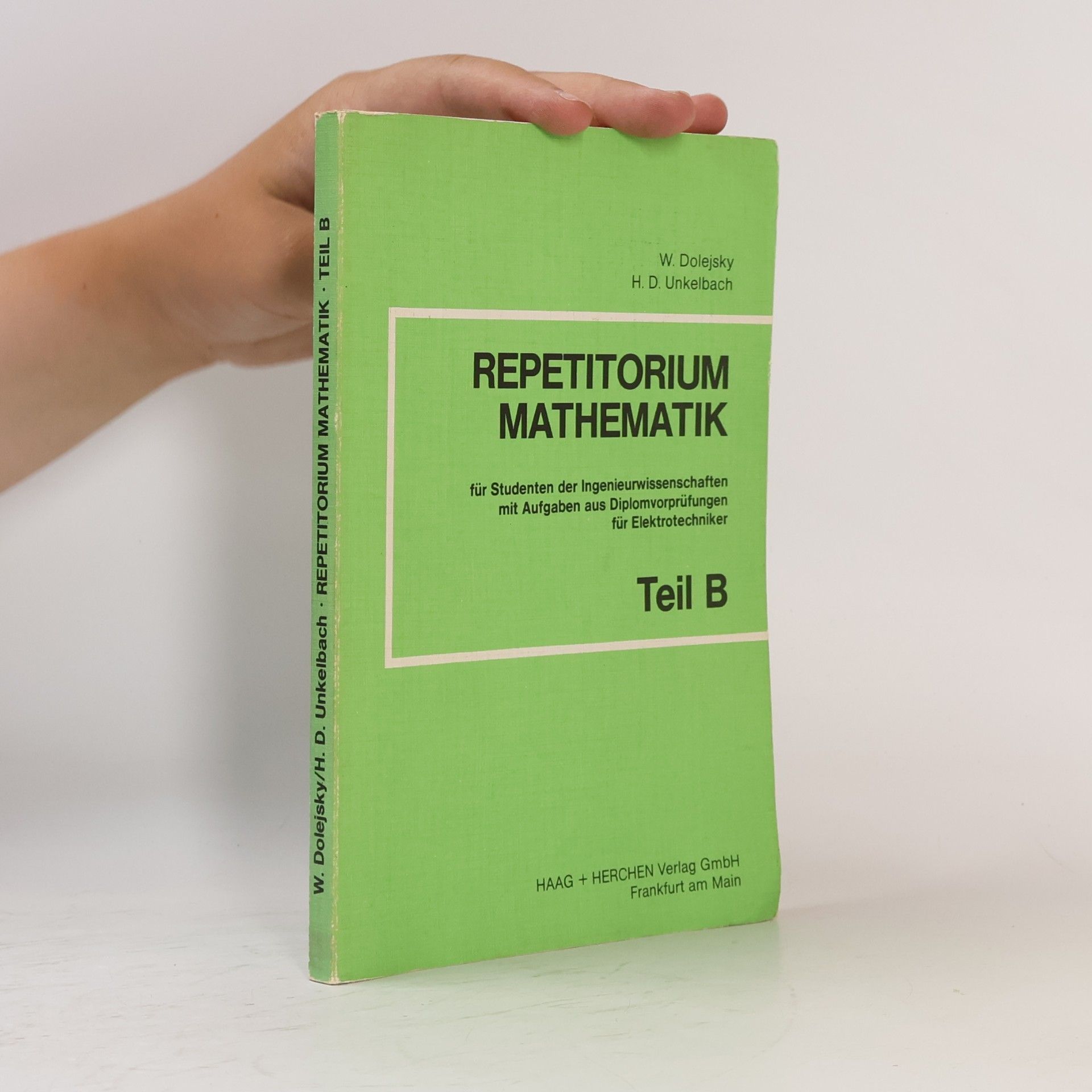 W. Dolejsky Repetitorium Mathematik. Teil B