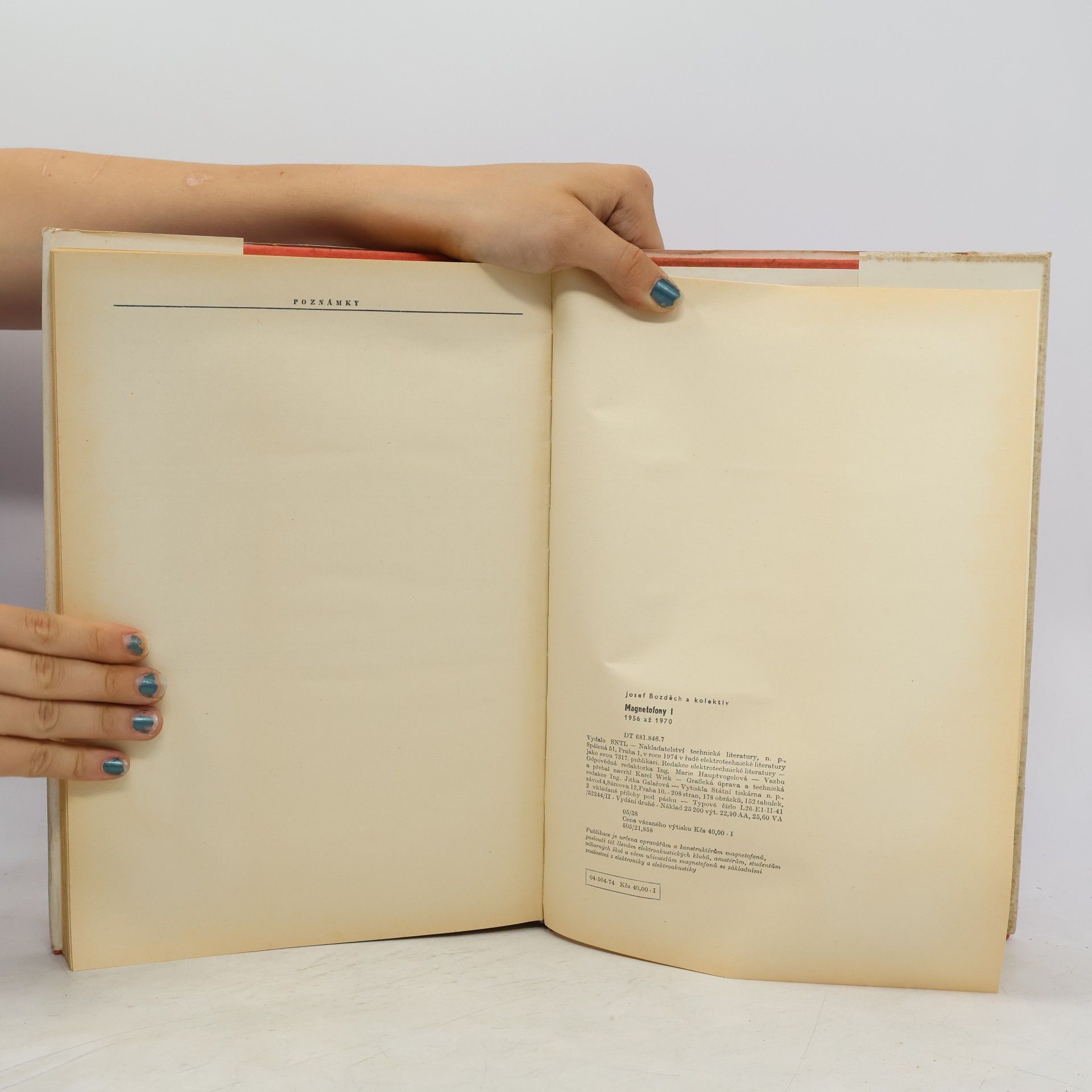 Josef Bozděch Magnetofony I (1956-1970)
