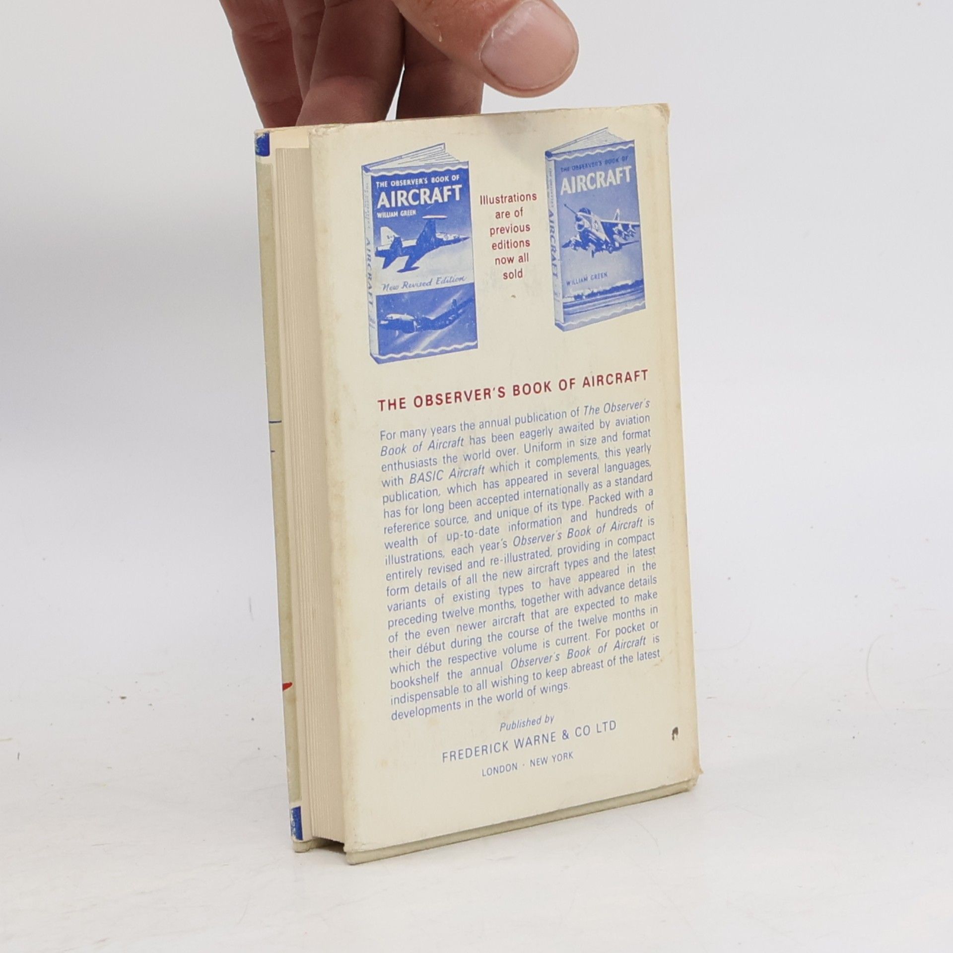 William Green The Observer´s Book of Basic Aircraft