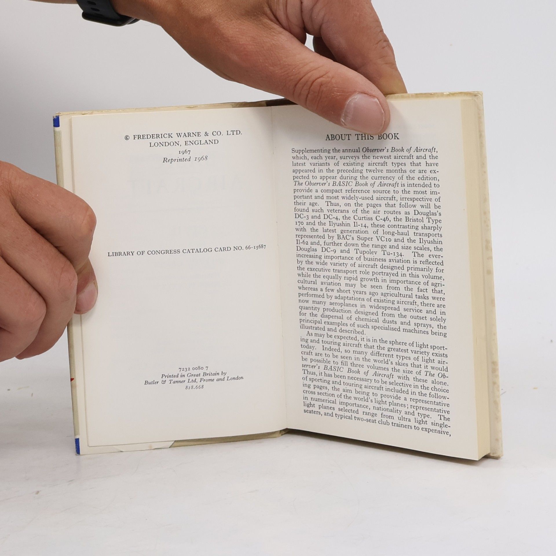 William Green The Observer´s Book of Basic Aircraft