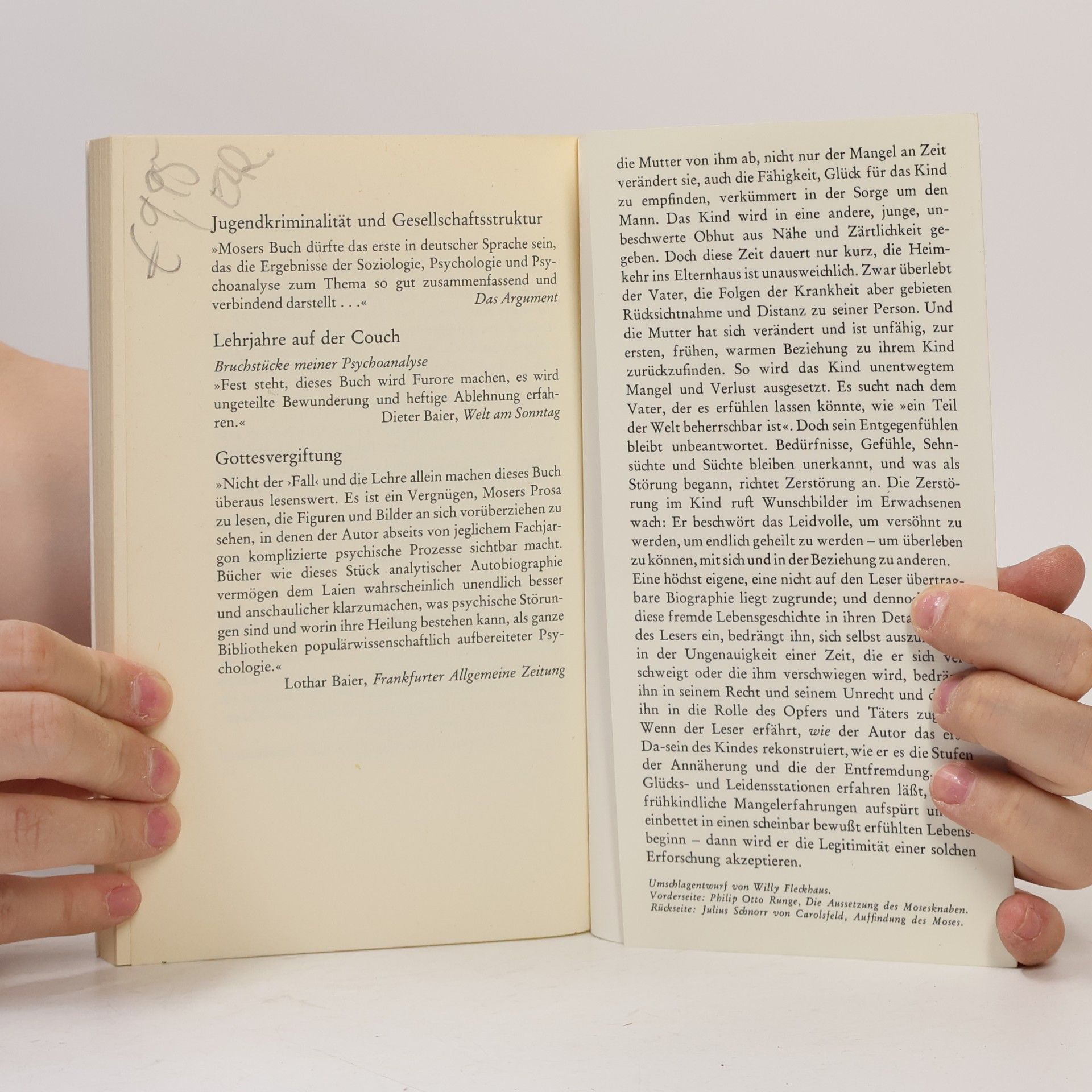 Tilmann Moser Grammatik der Gefühle
