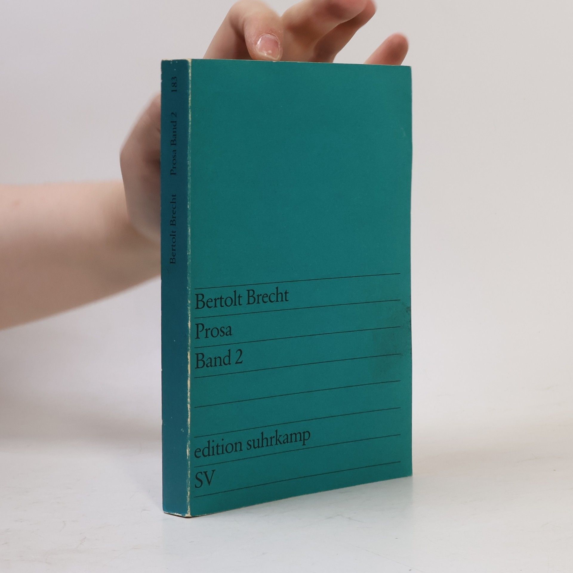 Bertold Brecht Prosa. Band 2