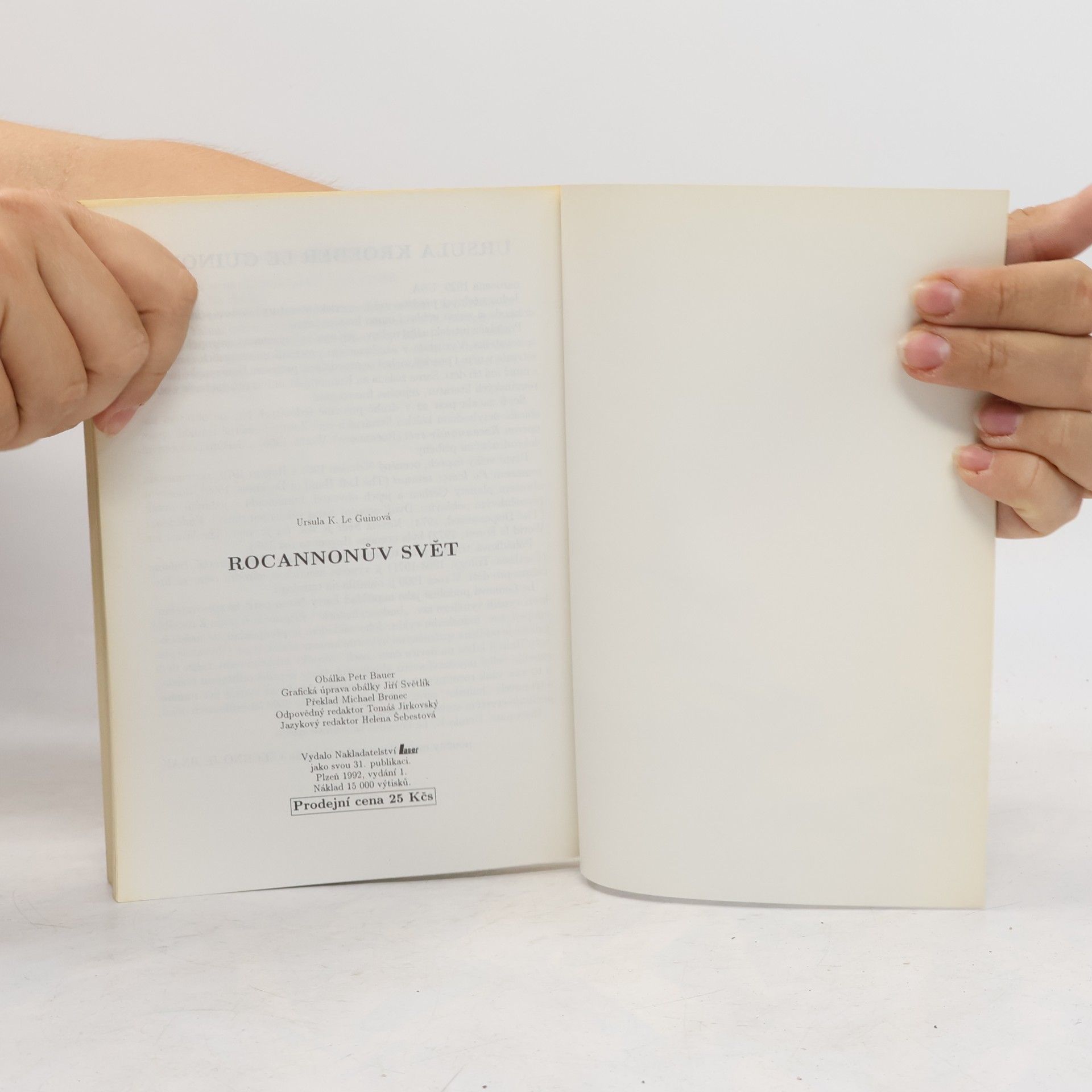 Ursula K. Le Guin Rocannonův svět