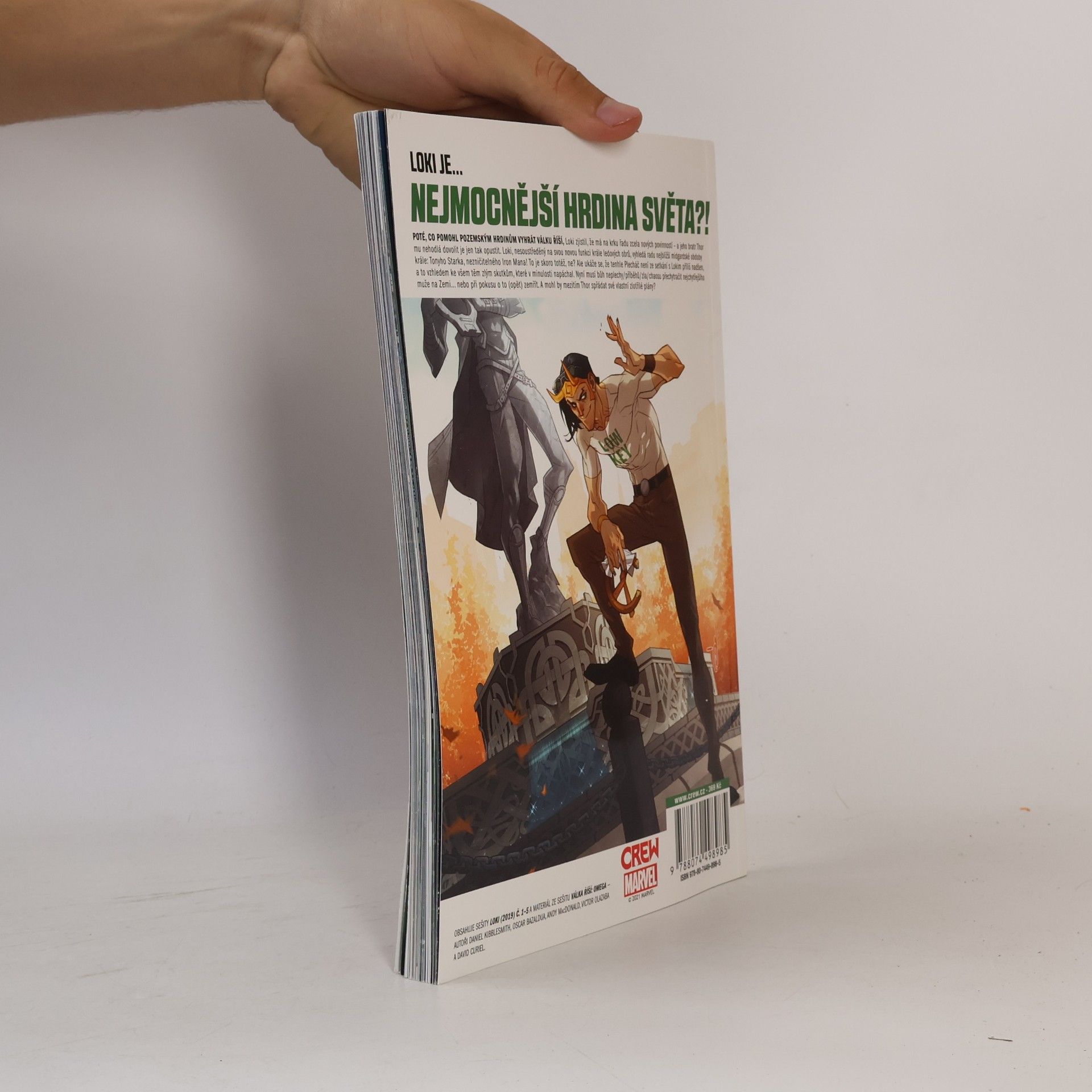 Daniel Kibblesmith Loki: Bůh, který spadl na Zemi