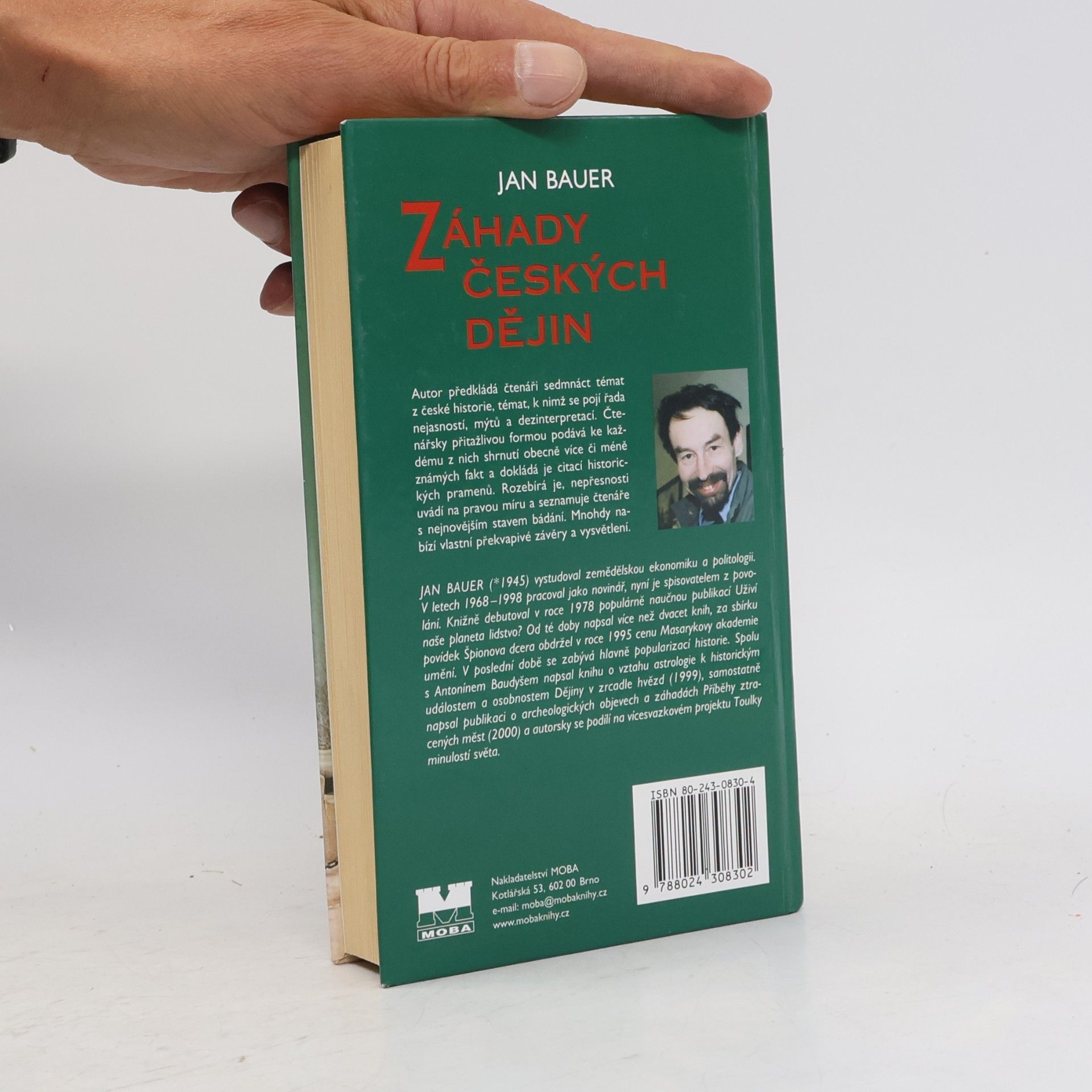 Jan Bauer Záhady českých dějin