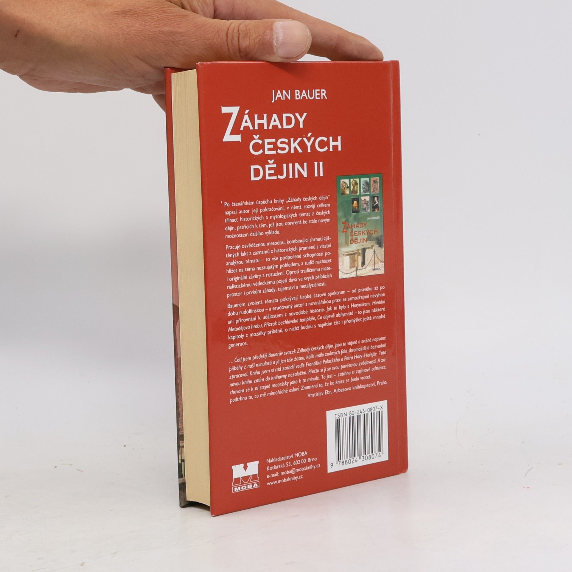 Jan Bauer Záhady českých dějin II