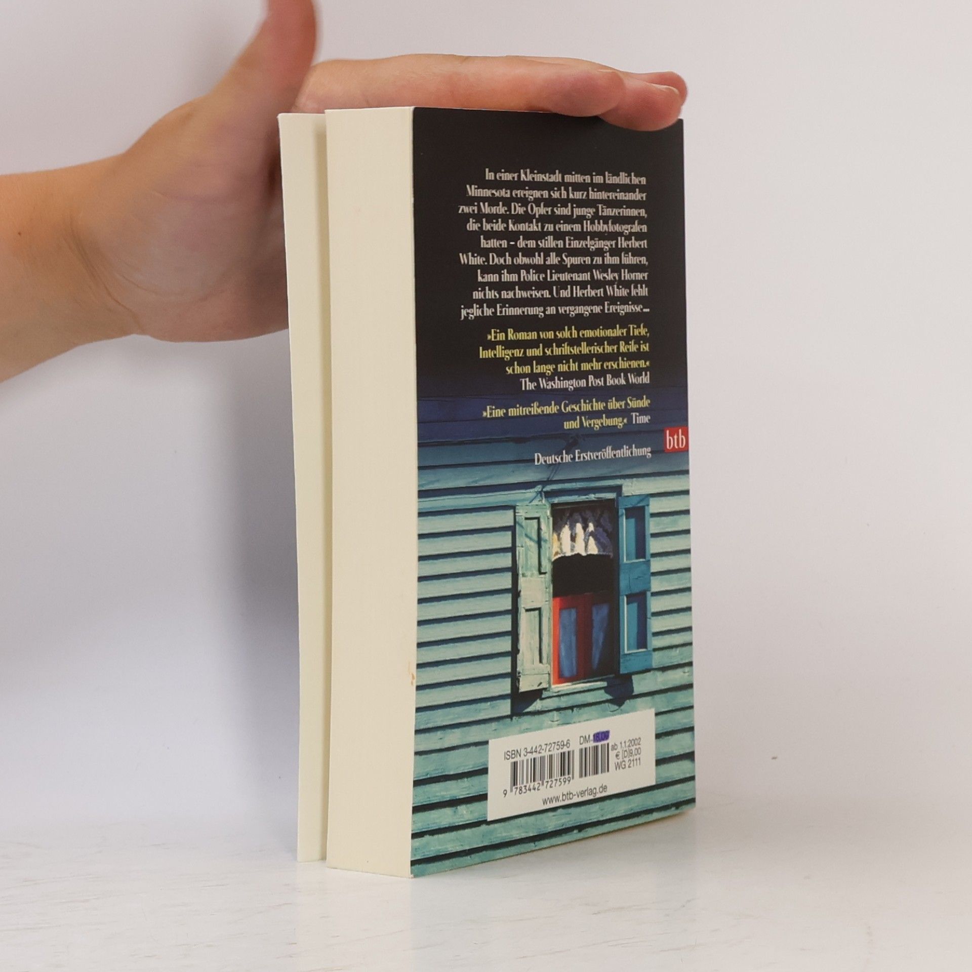 Robert Clark Das Verbrechen des Mr. White. Ausgezeichnet mit dem Edgar Allan Poe Award 1999, Kategorie Best Novel. Roman. Aus d. Amerikan. v. Maak Flatten
