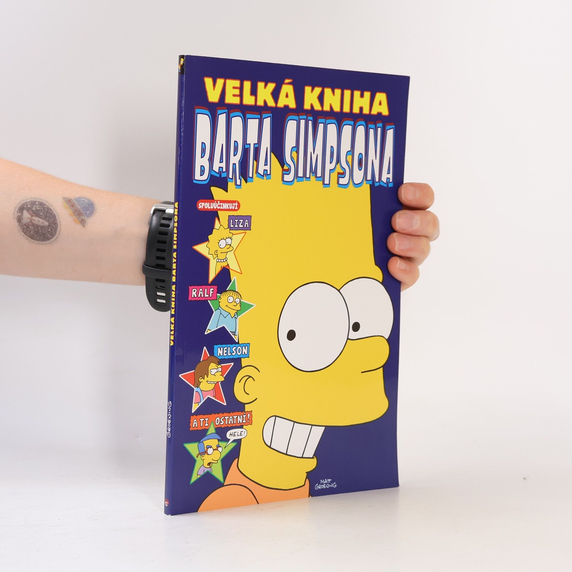 Matt Groening Velká kniha Barta Simpsona