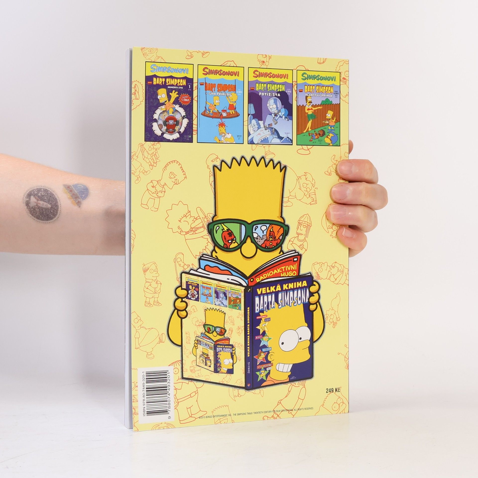 Matt Groening Velká kniha Barta Simpsona