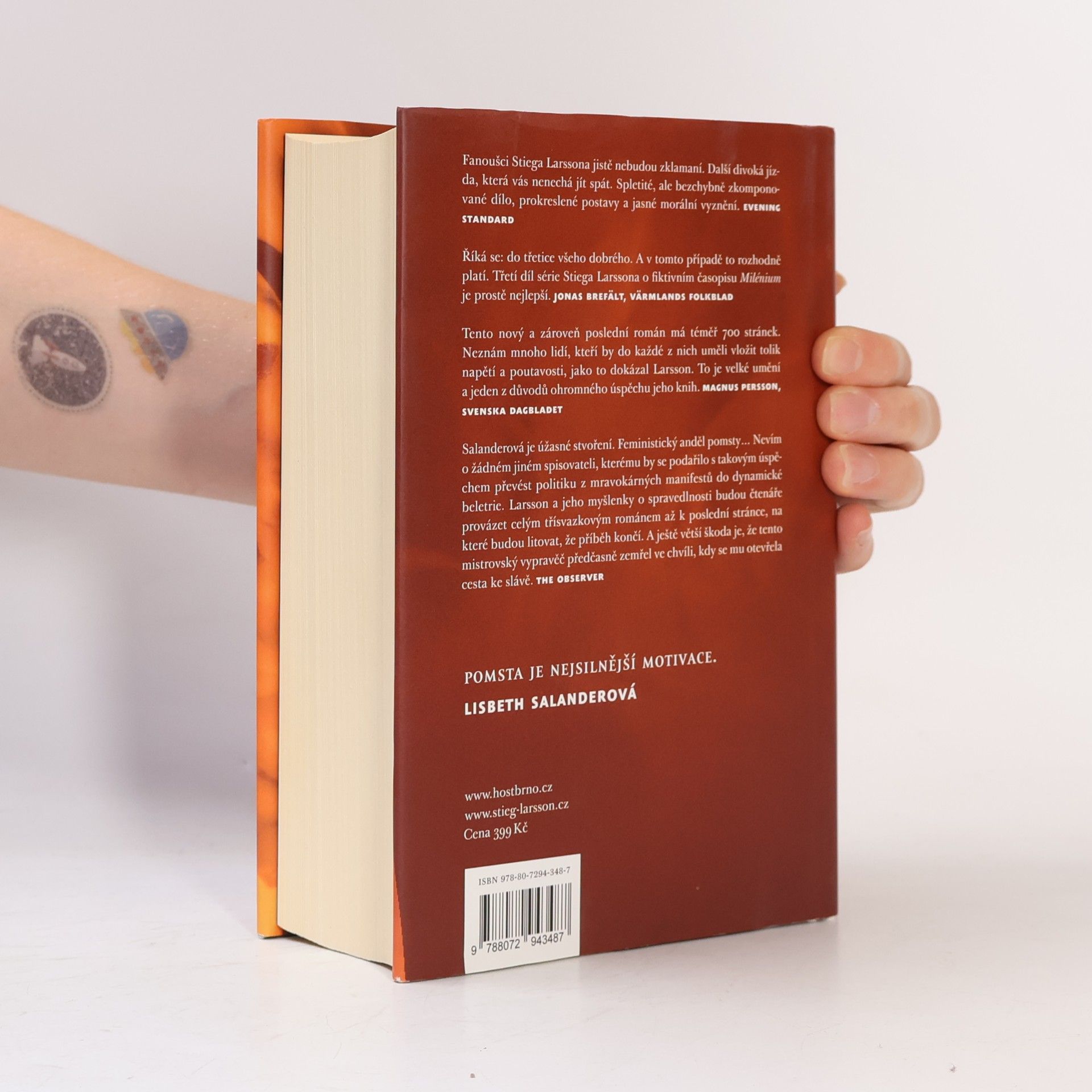 Stieg Larsson Dívka, která kopla do vosího hnízda