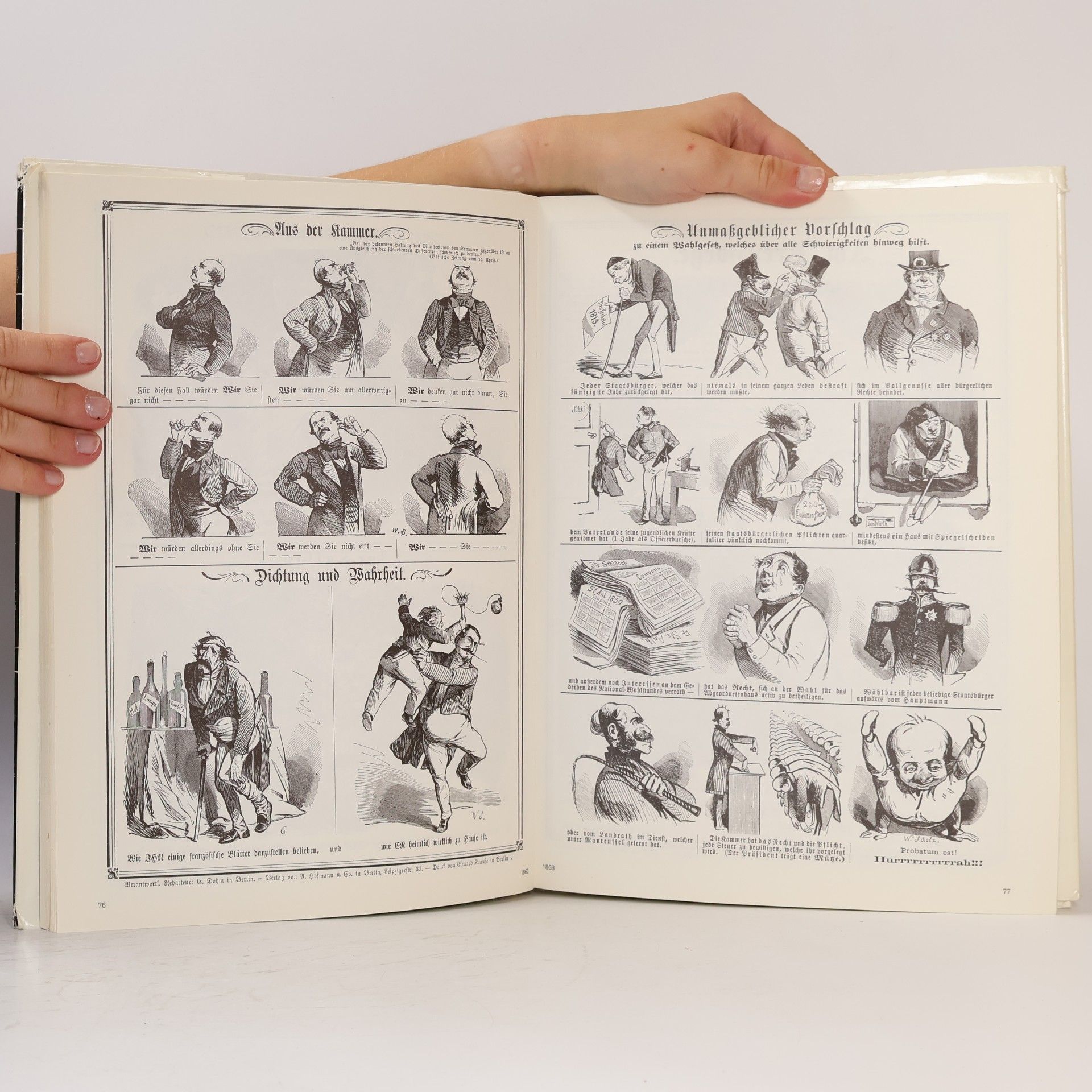 Collectif d'auteurs Facsimile Querschnitt durch den Kladderadatsch