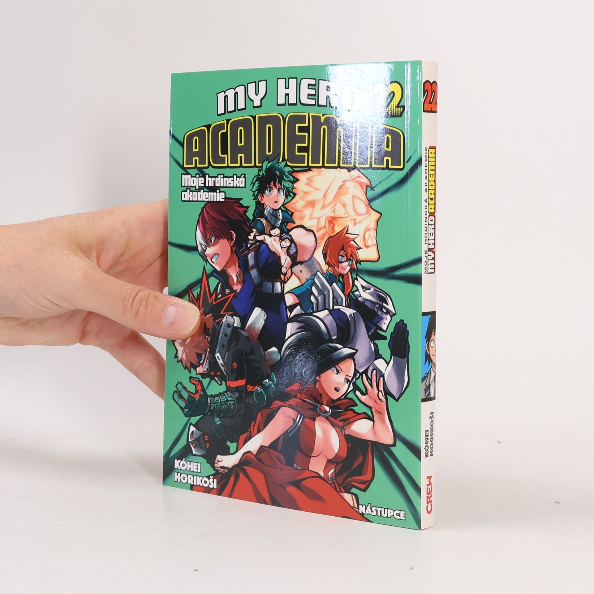 Kōhei Horikoshi Moje hrdinská akademie 22 - Nástupce