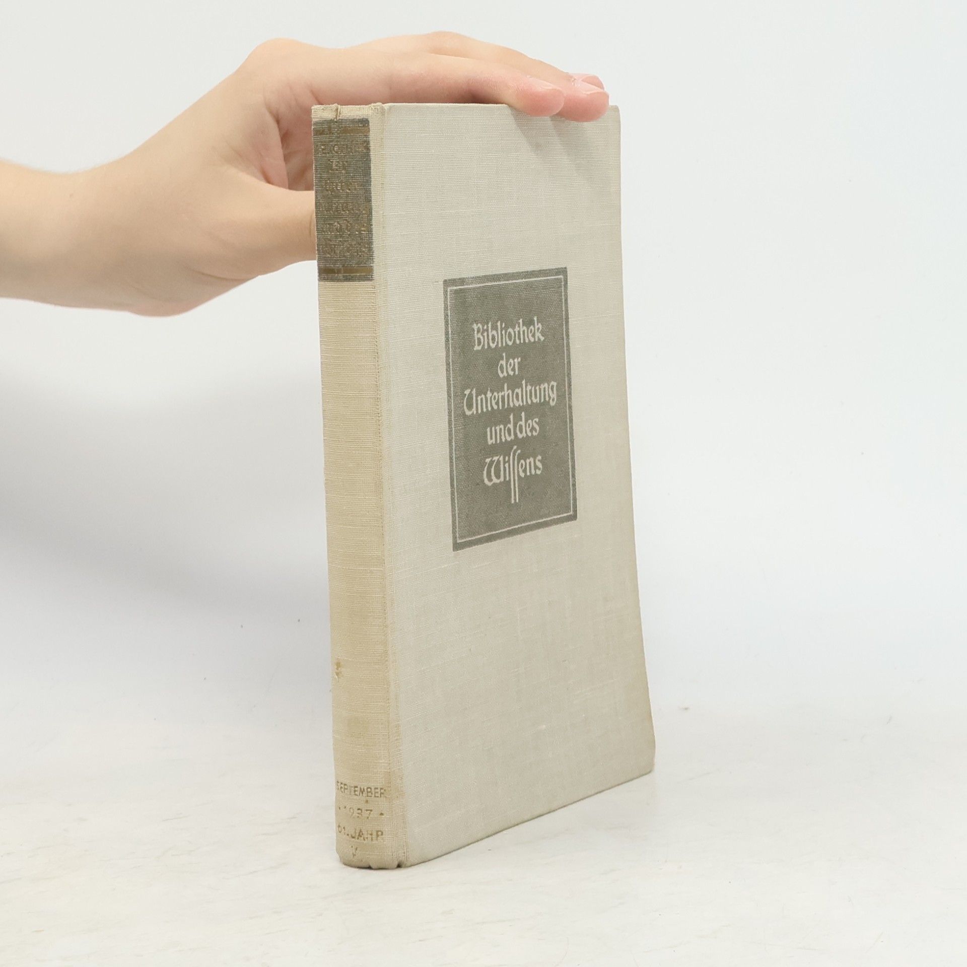 Autores varios Bibliothek der Unterhaltung und des Wissens