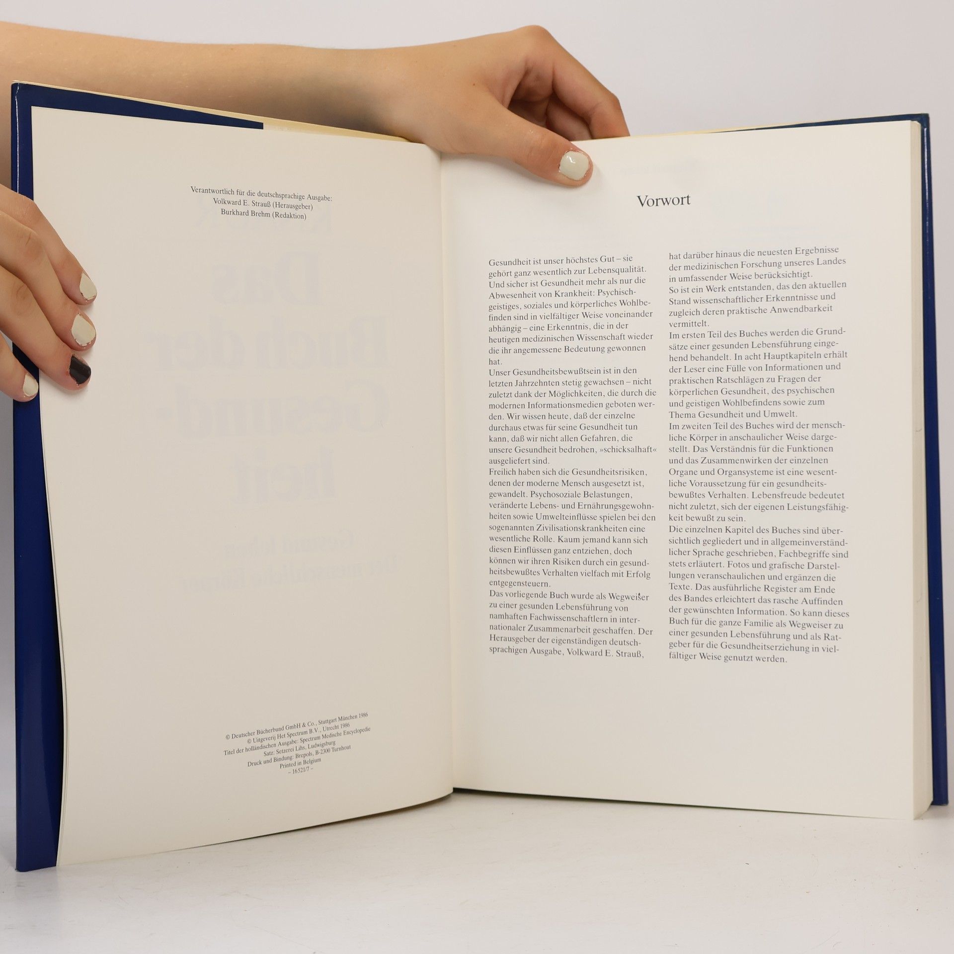 Various authors Das Buch der Gesundheit