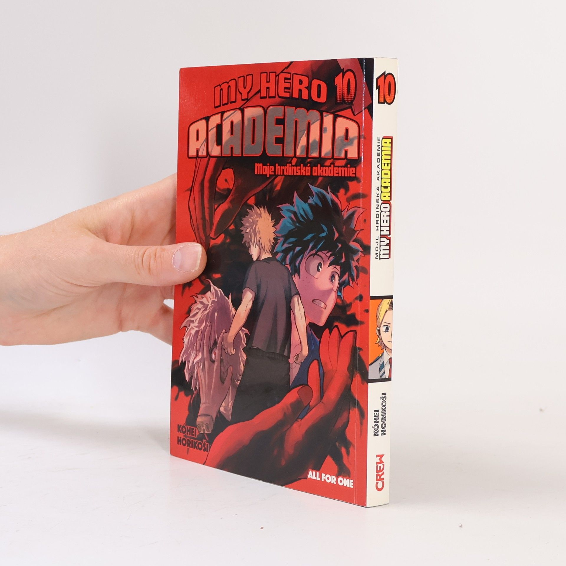 Kōhei Horikoshi My Hero Academia. Moje hrdinská akademie 10. All for One