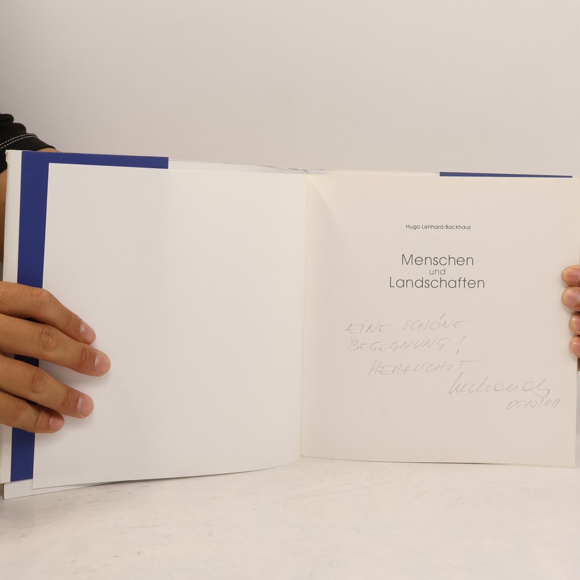 Hugo Lenhard-Backhaus Menschen und Landschaften