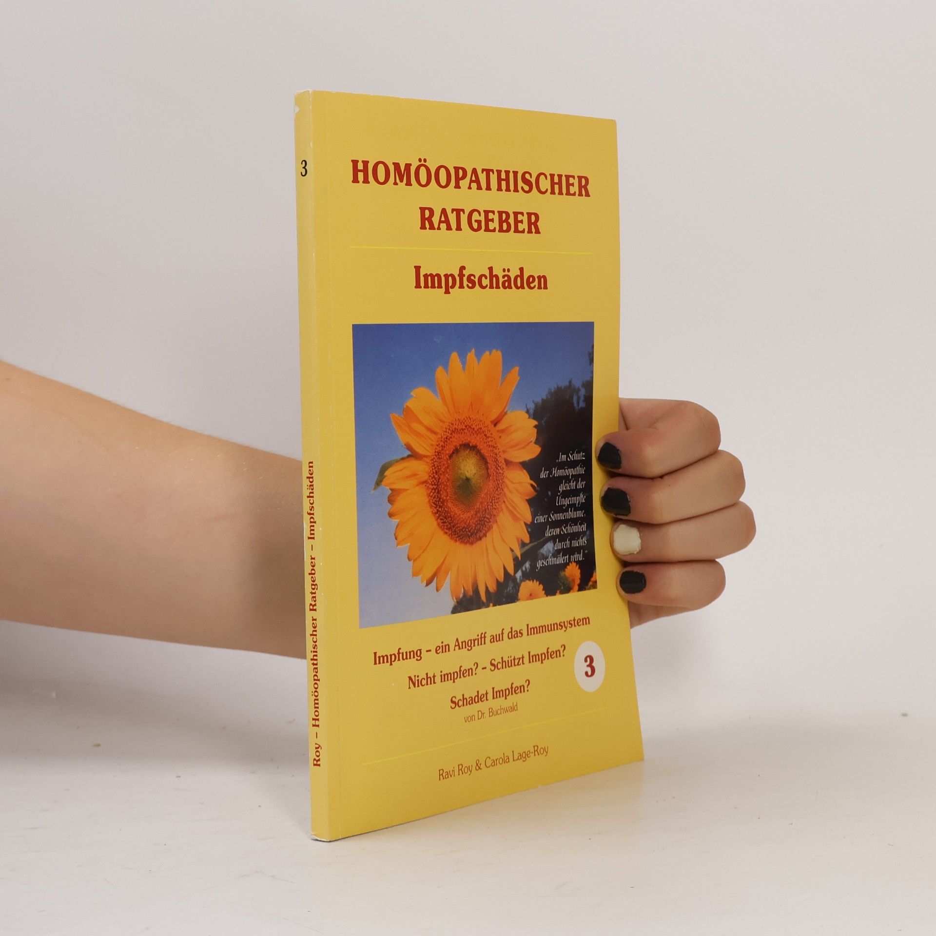 Ravi Roy Homöopathischer Ratgeber Impfschäden