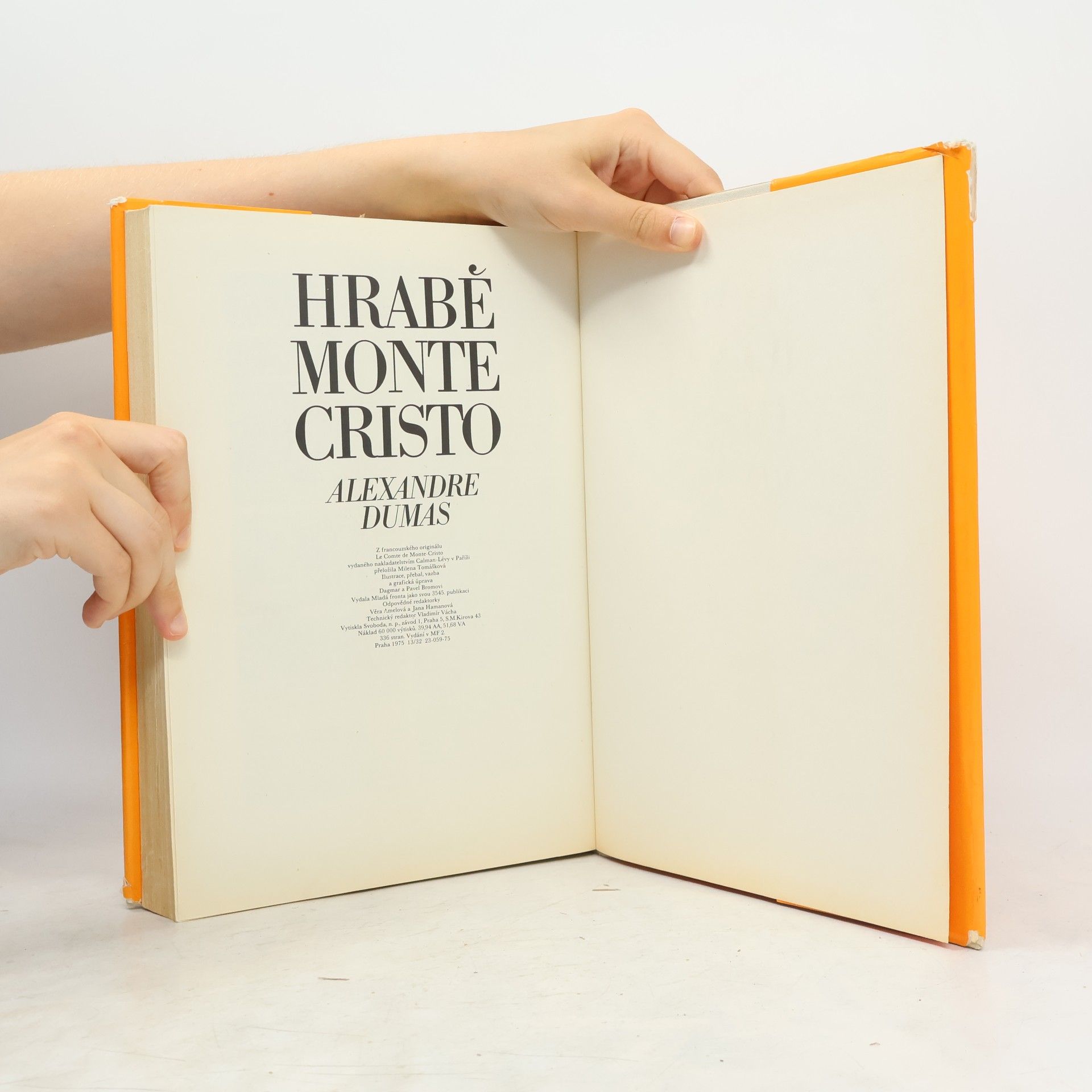 Alexandre Dumas der Ältere Hrabě Monte Cristo