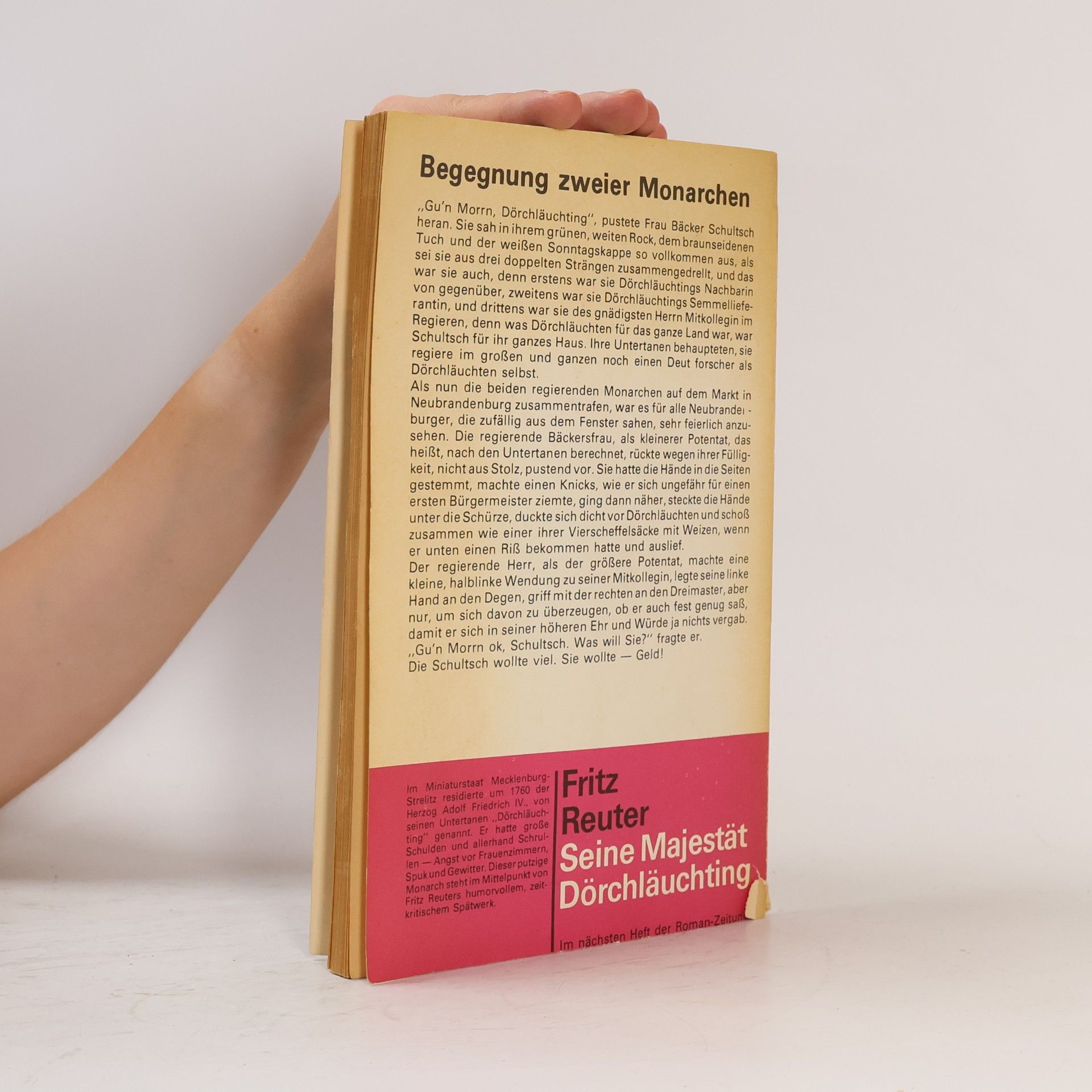 Ernest Hemingway Roman-Zeitung Heft 281 8/1973
