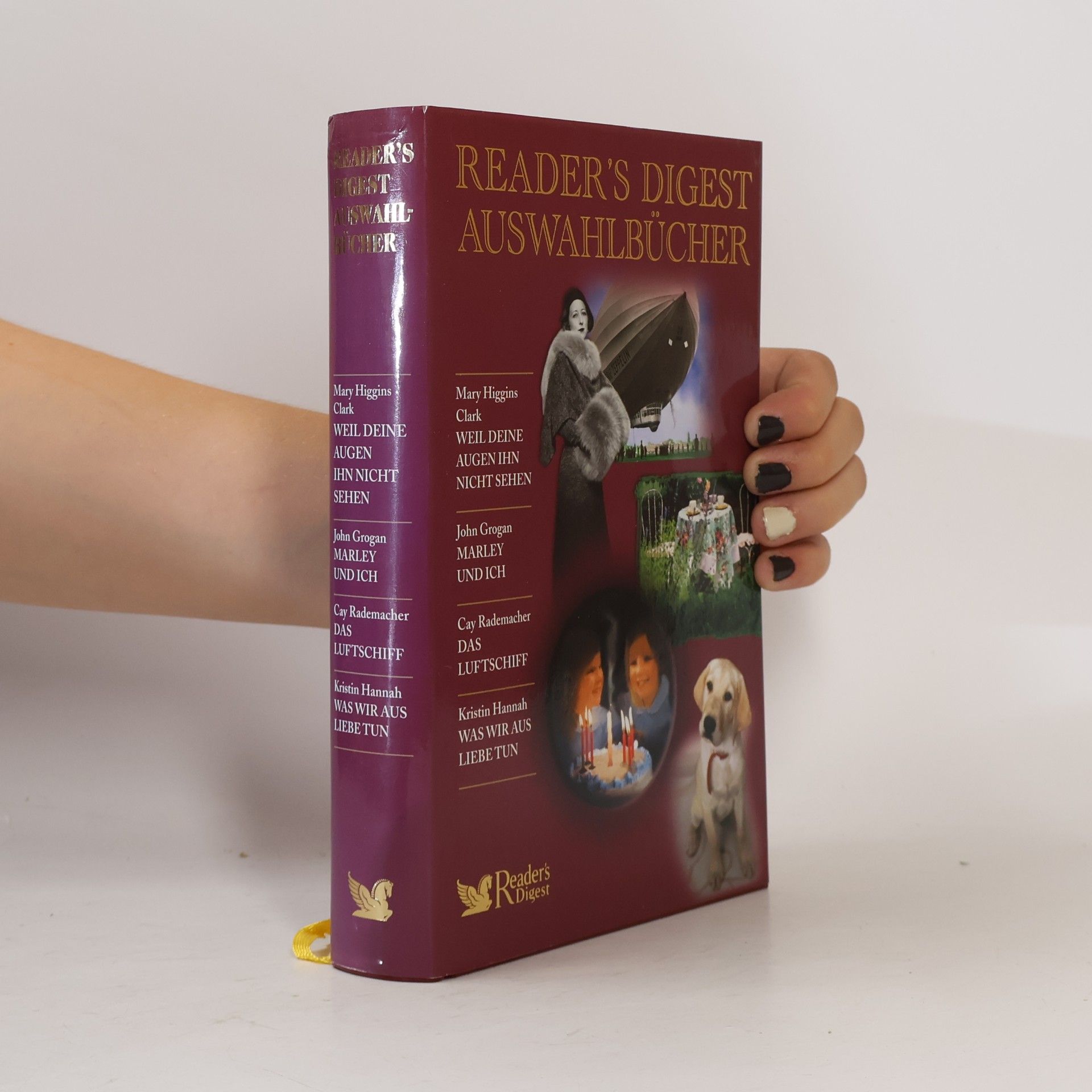 Collectif d'auteurs Auswahlbücher - Weil deine Augen ihn nicht sehen; Marley und ich; Das Luftschiff; War wir aus Liebe tun
