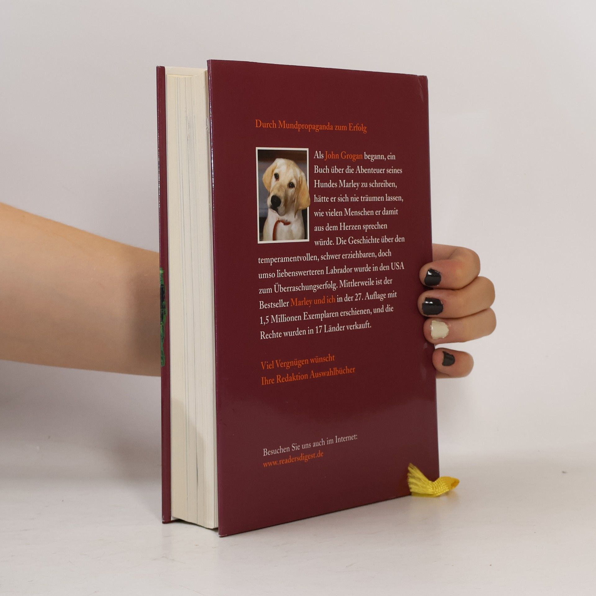 Collectif d'auteurs Auswahlbücher - Weil deine Augen ihn nicht sehen; Marley und ich; Das Luftschiff; War wir aus Liebe tun