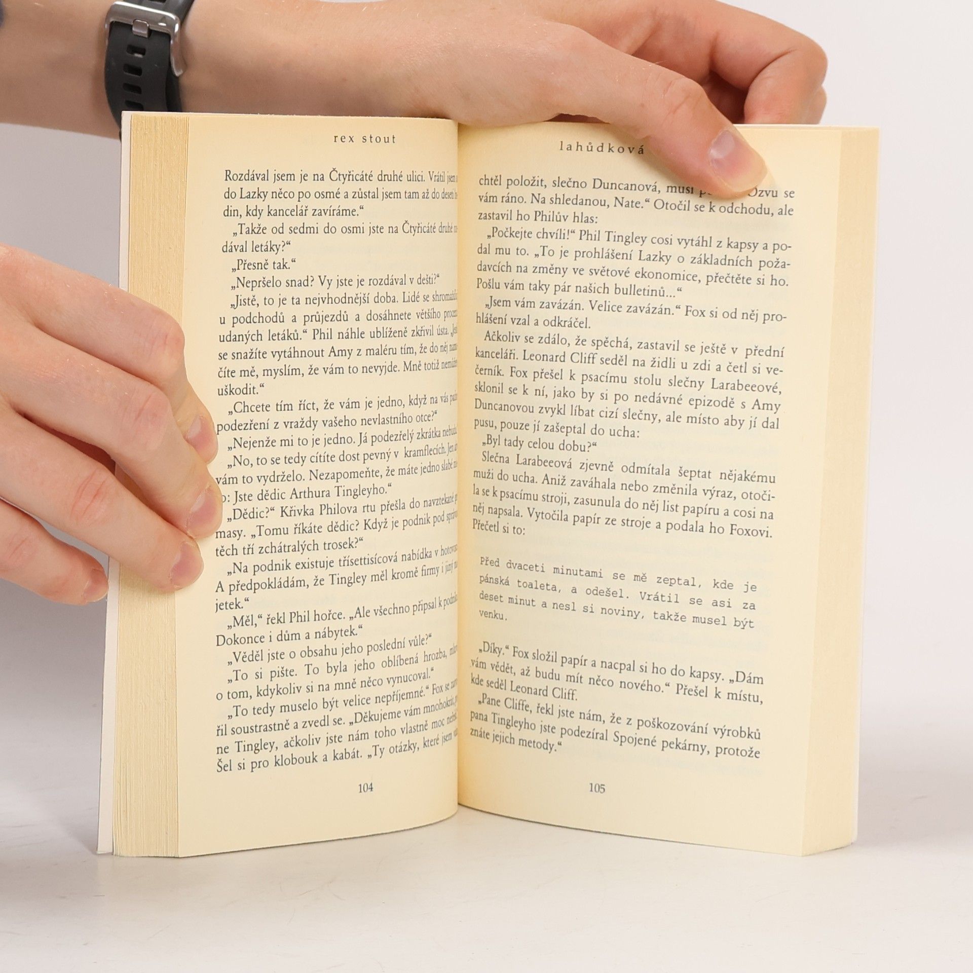 Rex Stout Lahůdková vražda