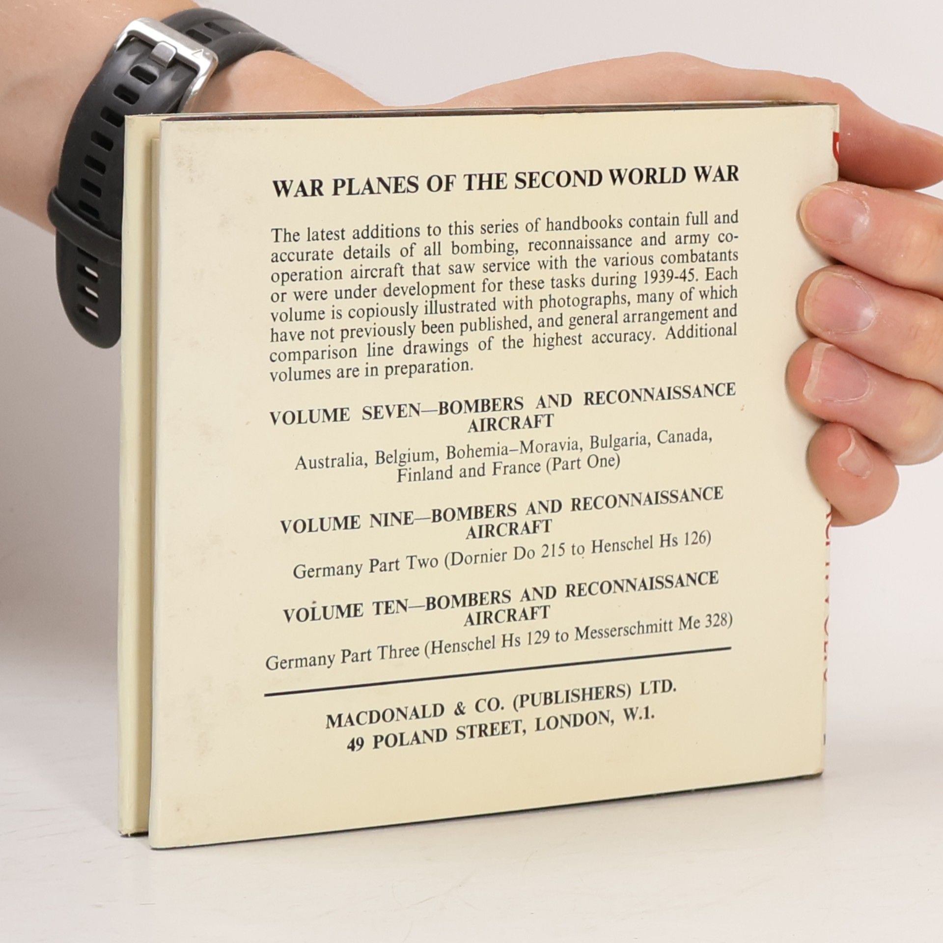 William Green War Planes of the Second World War
