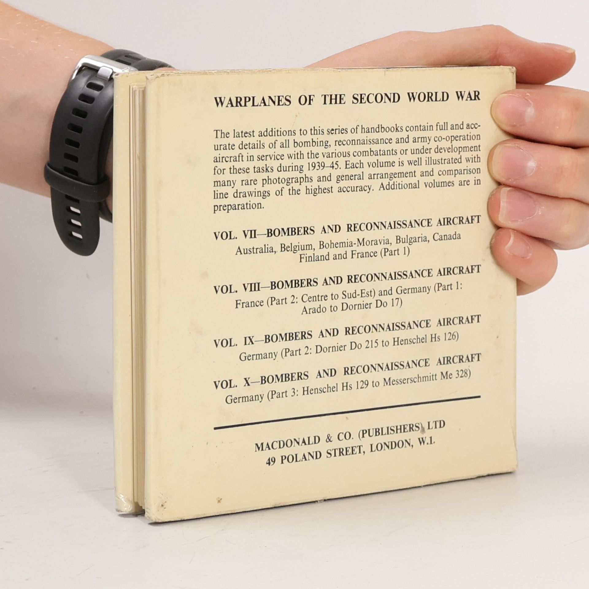Willam Green War Planes of the Second World War. Fighters, Vol. 4
